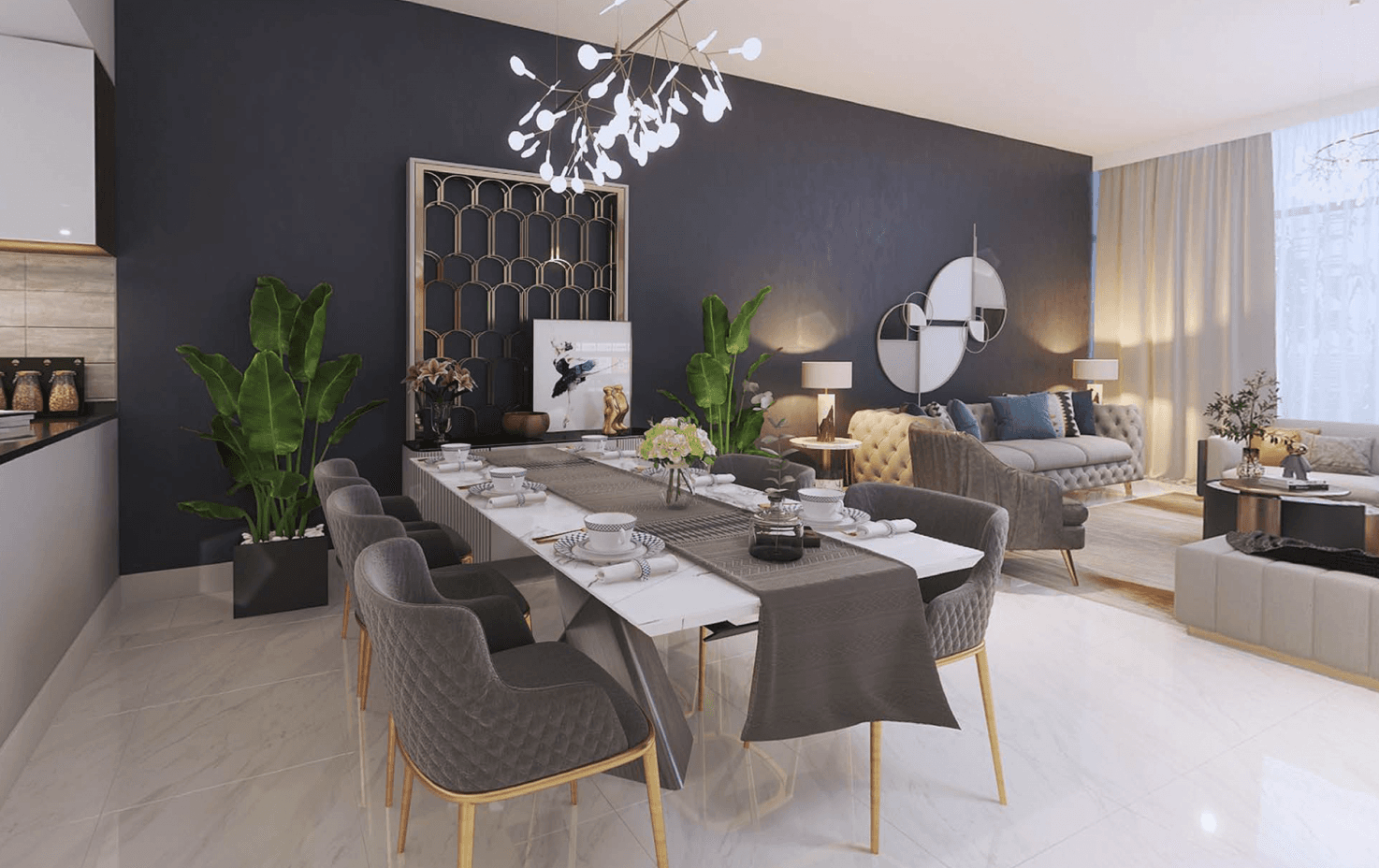 Semi-furnished