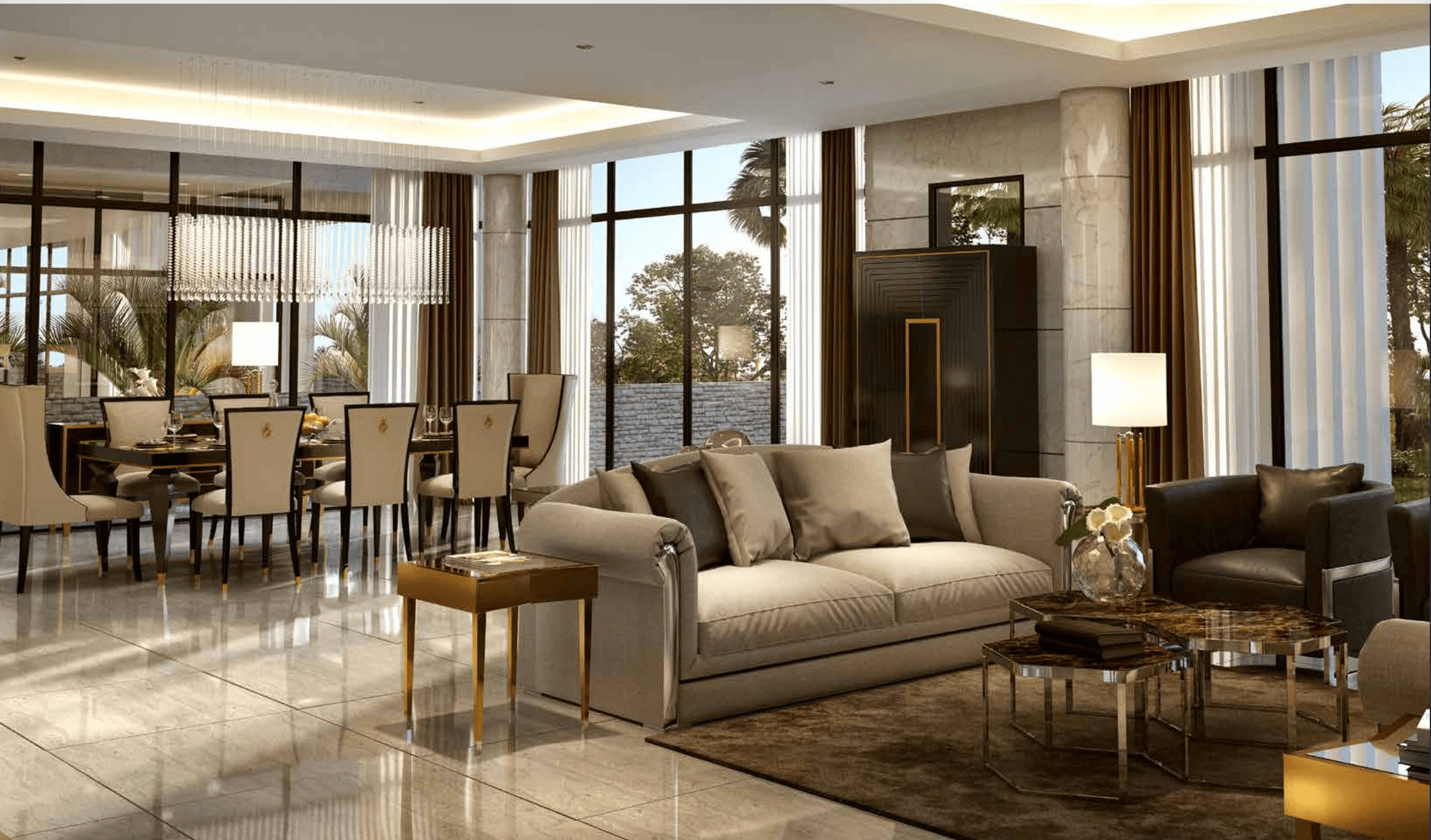 Semi-furnished