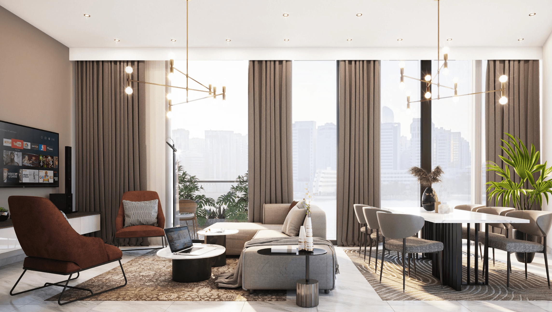 Semi-furnished
