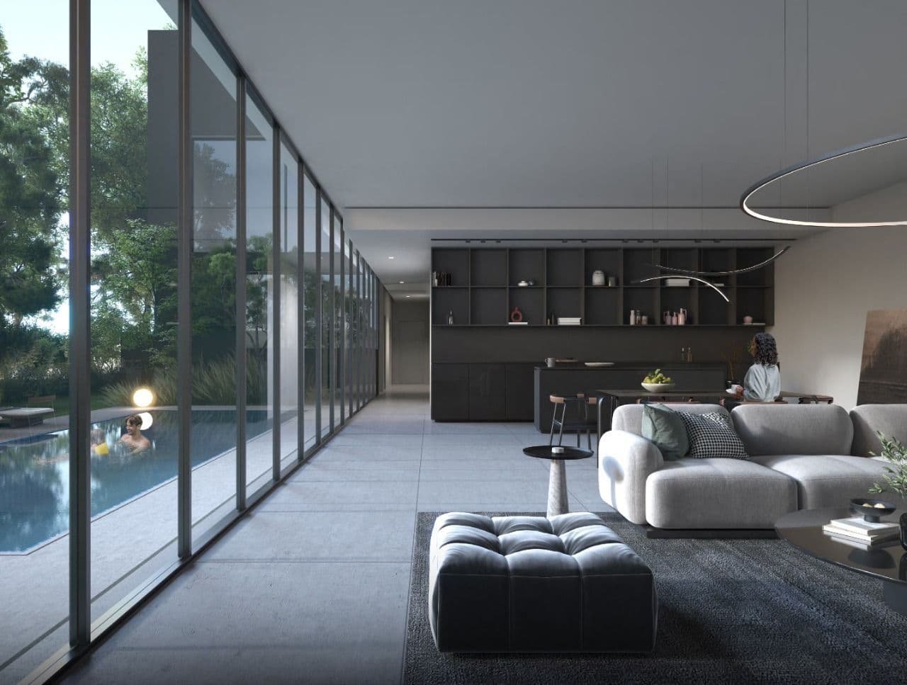 Semi-furnished