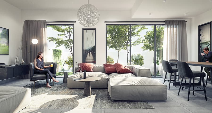 Semi-furnished