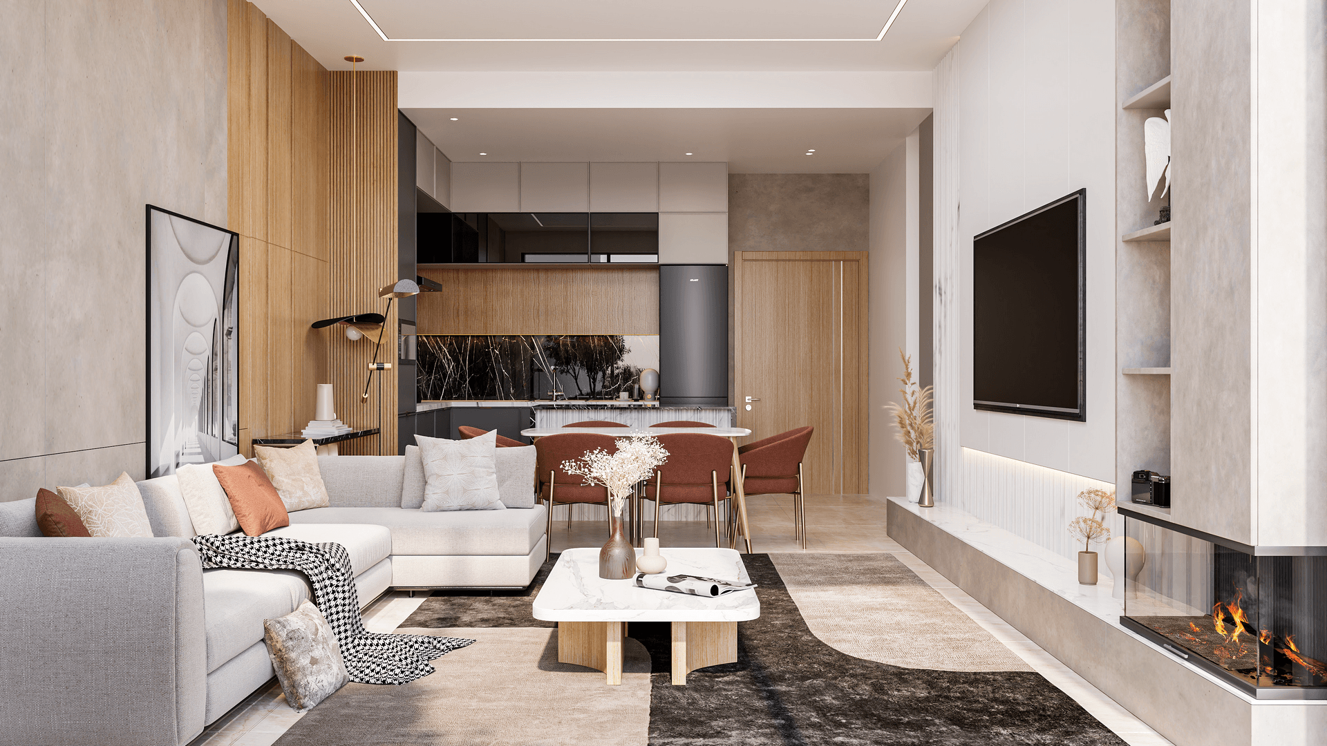 Semi-furnished