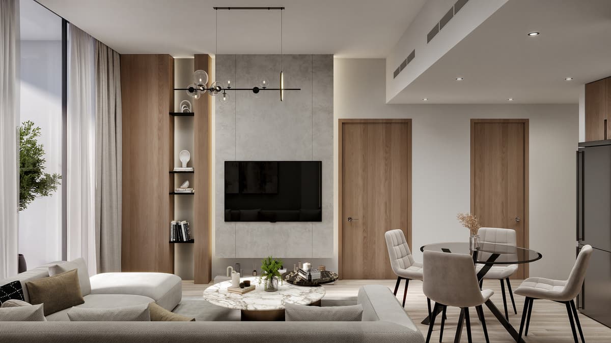 Semi-furnished