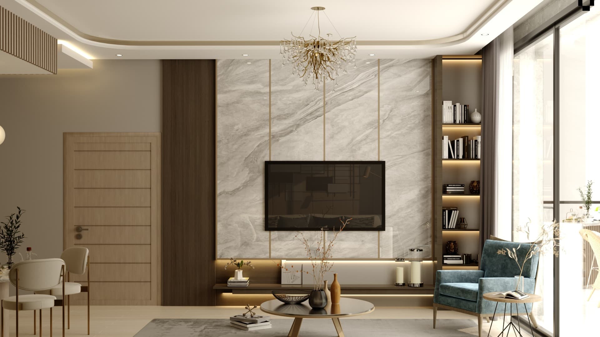 Semi-furnished