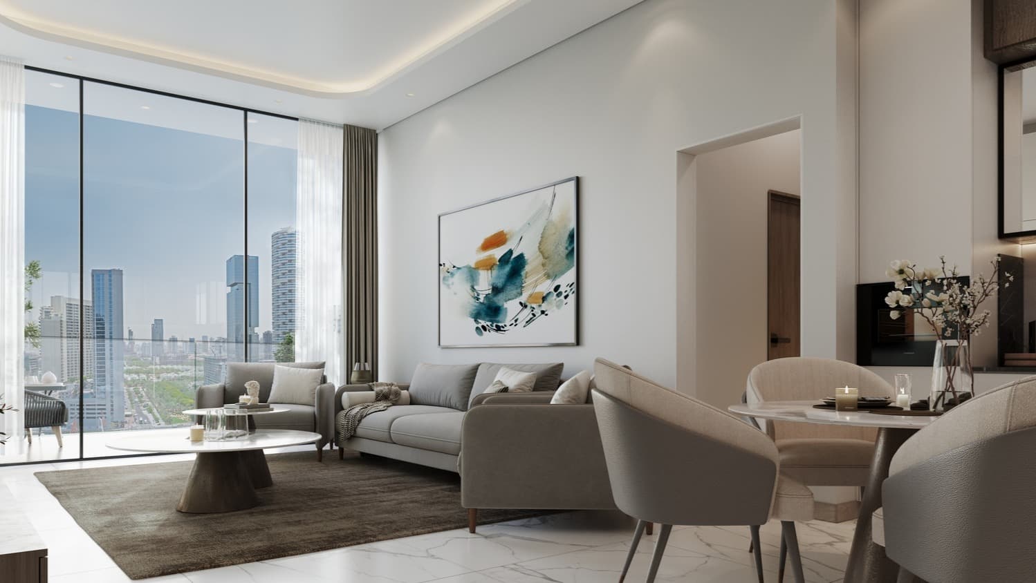 Semi-furnished