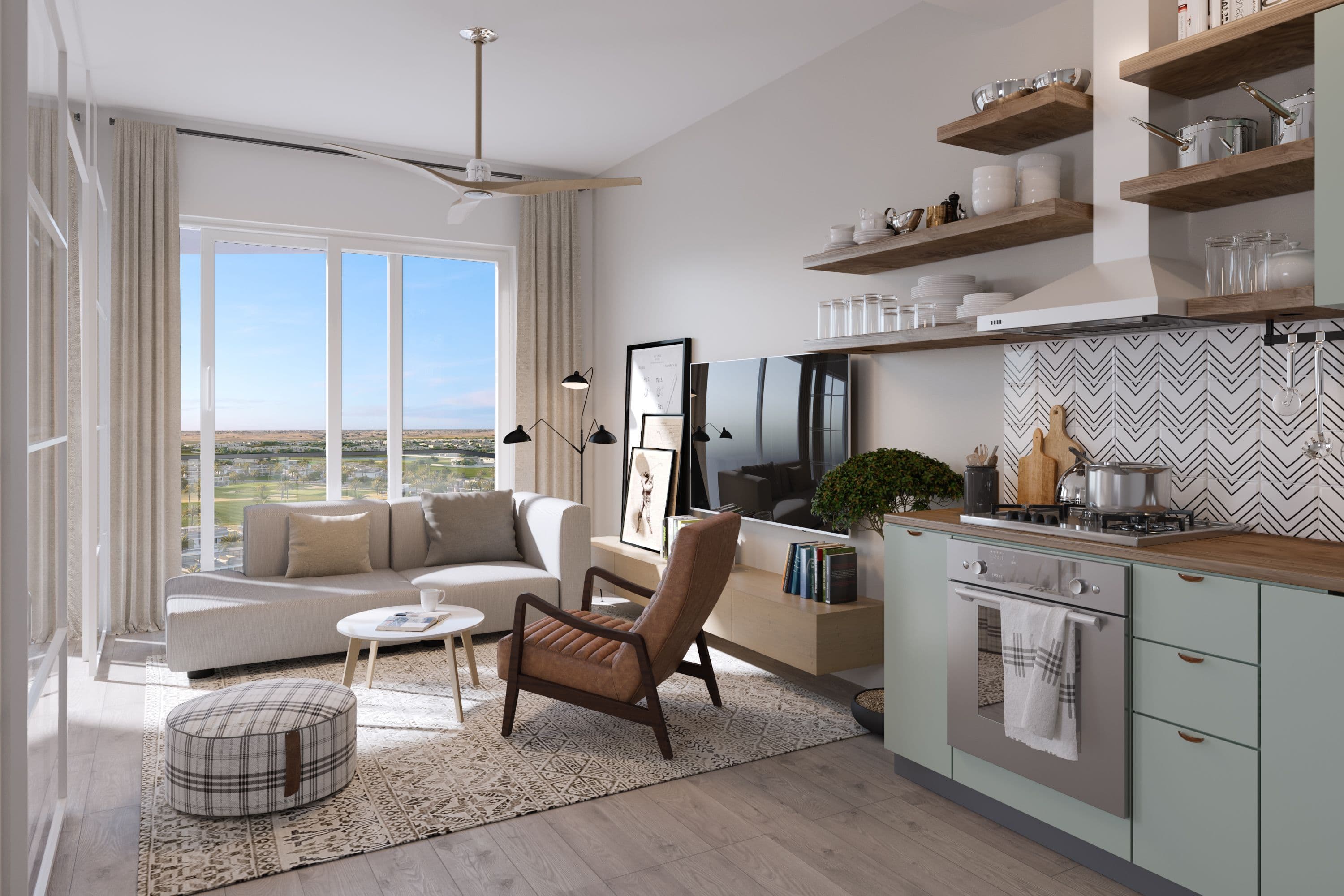 Semi-furnished