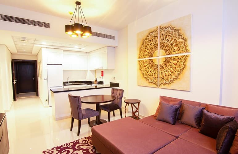 Semi-furnished