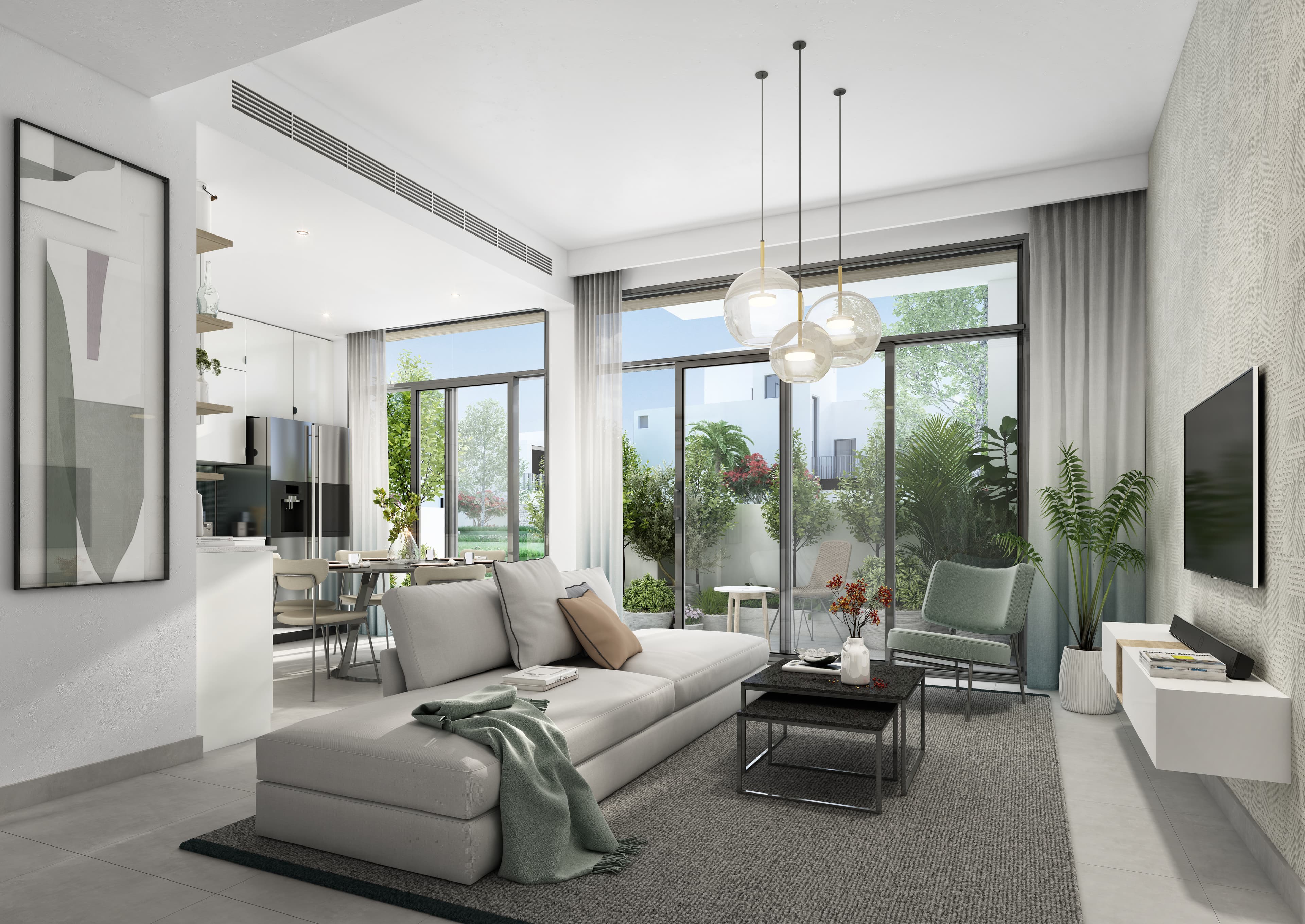 Semi-furnished