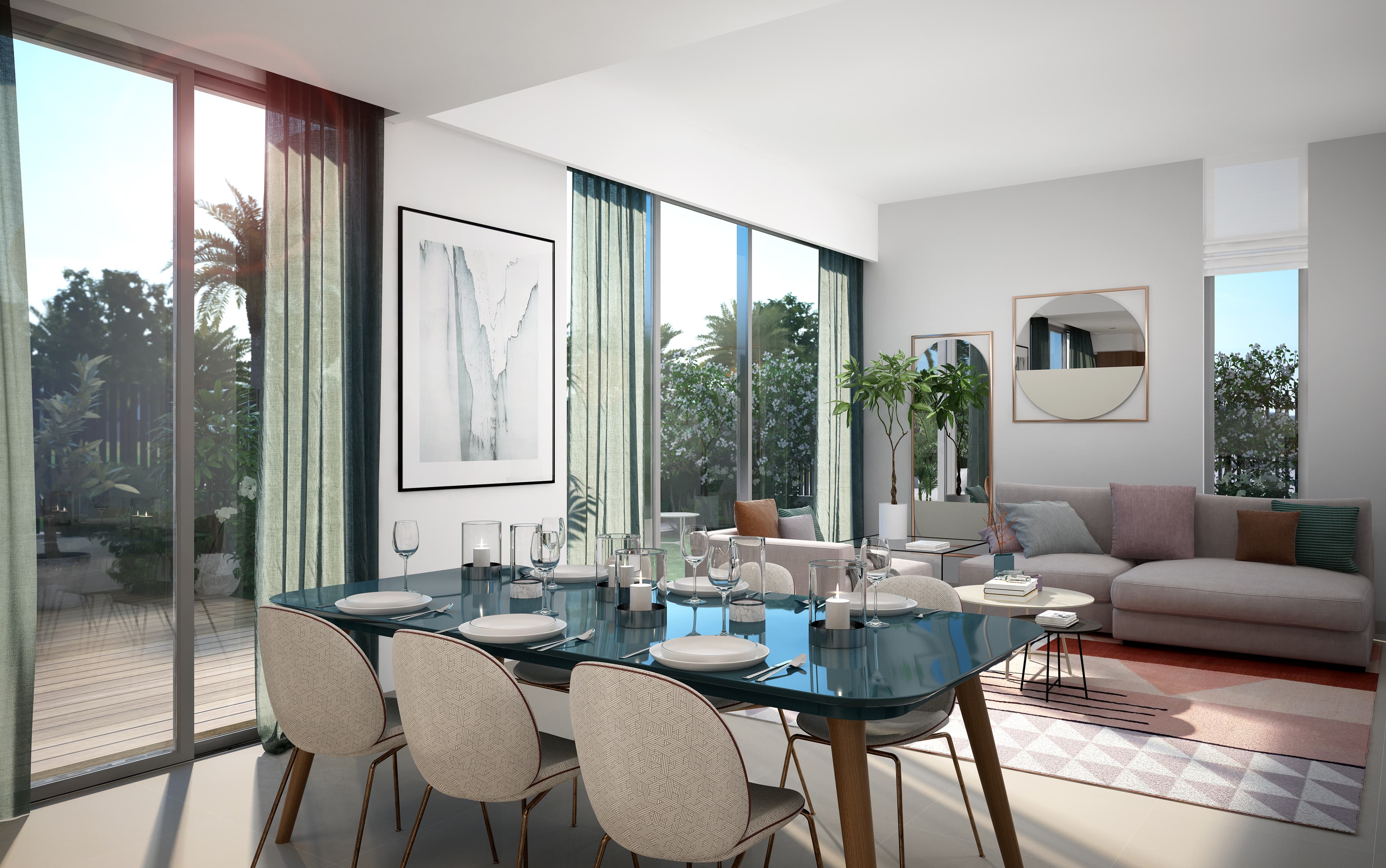 Semi-furnished