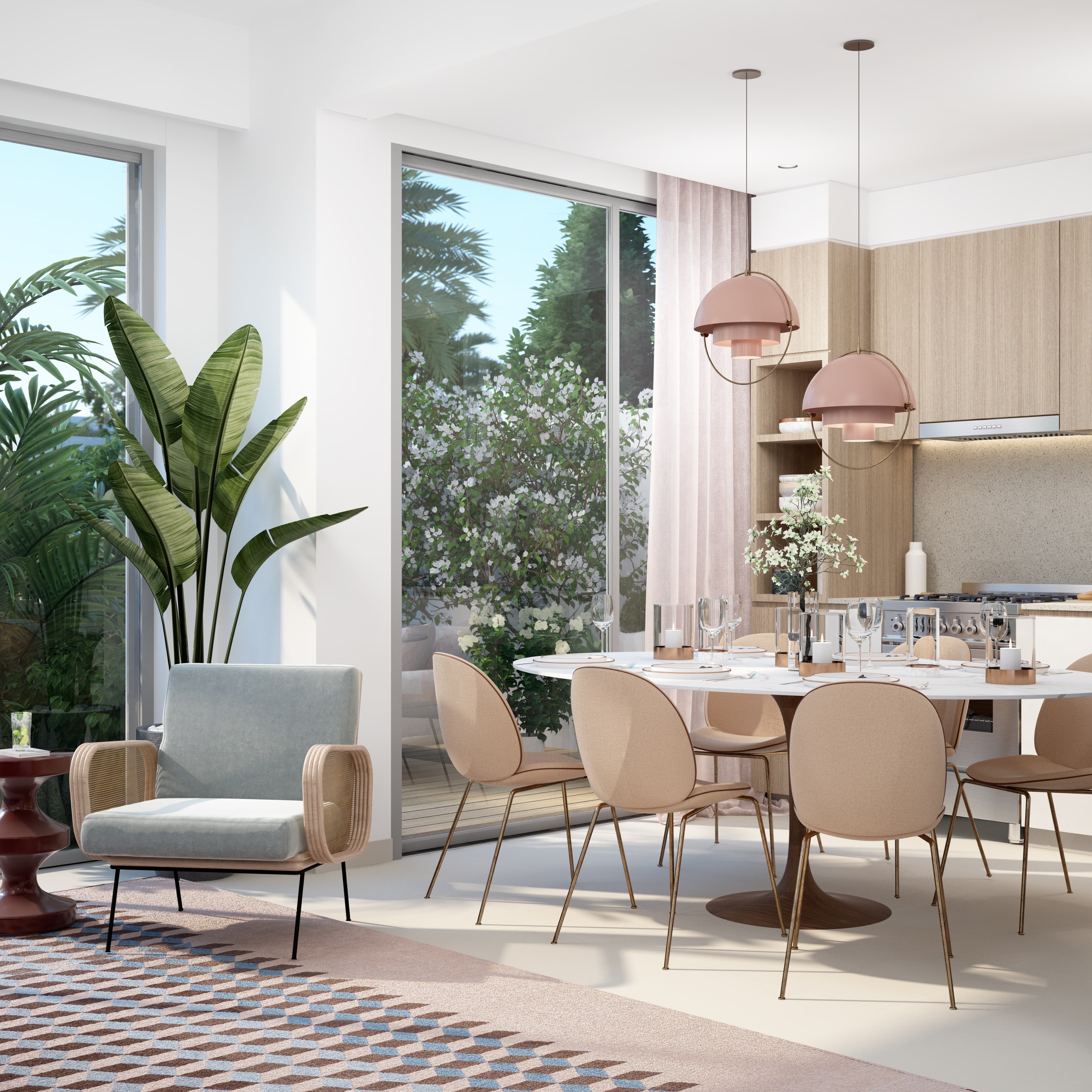 Semi-furnished