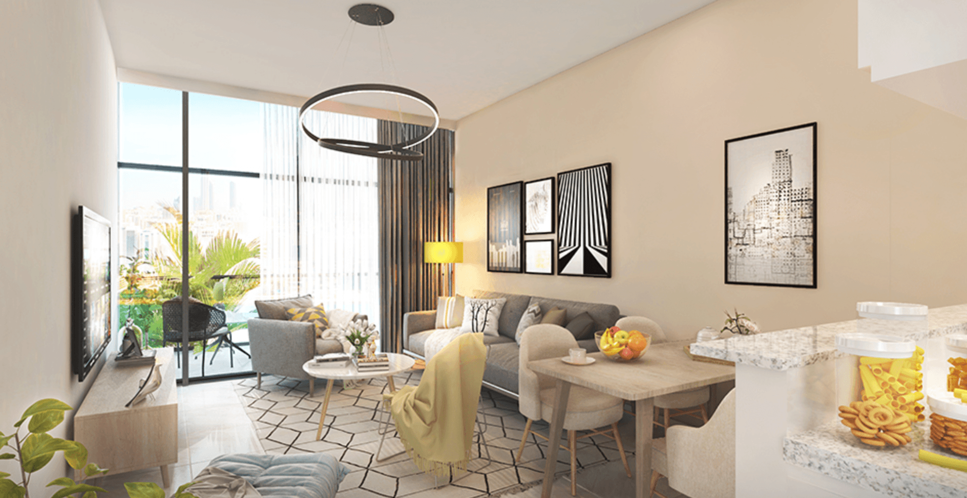 Semi-furnished