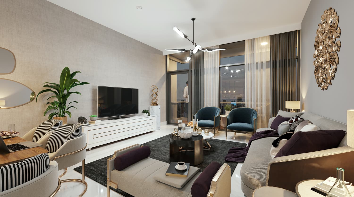 Semi-furnished