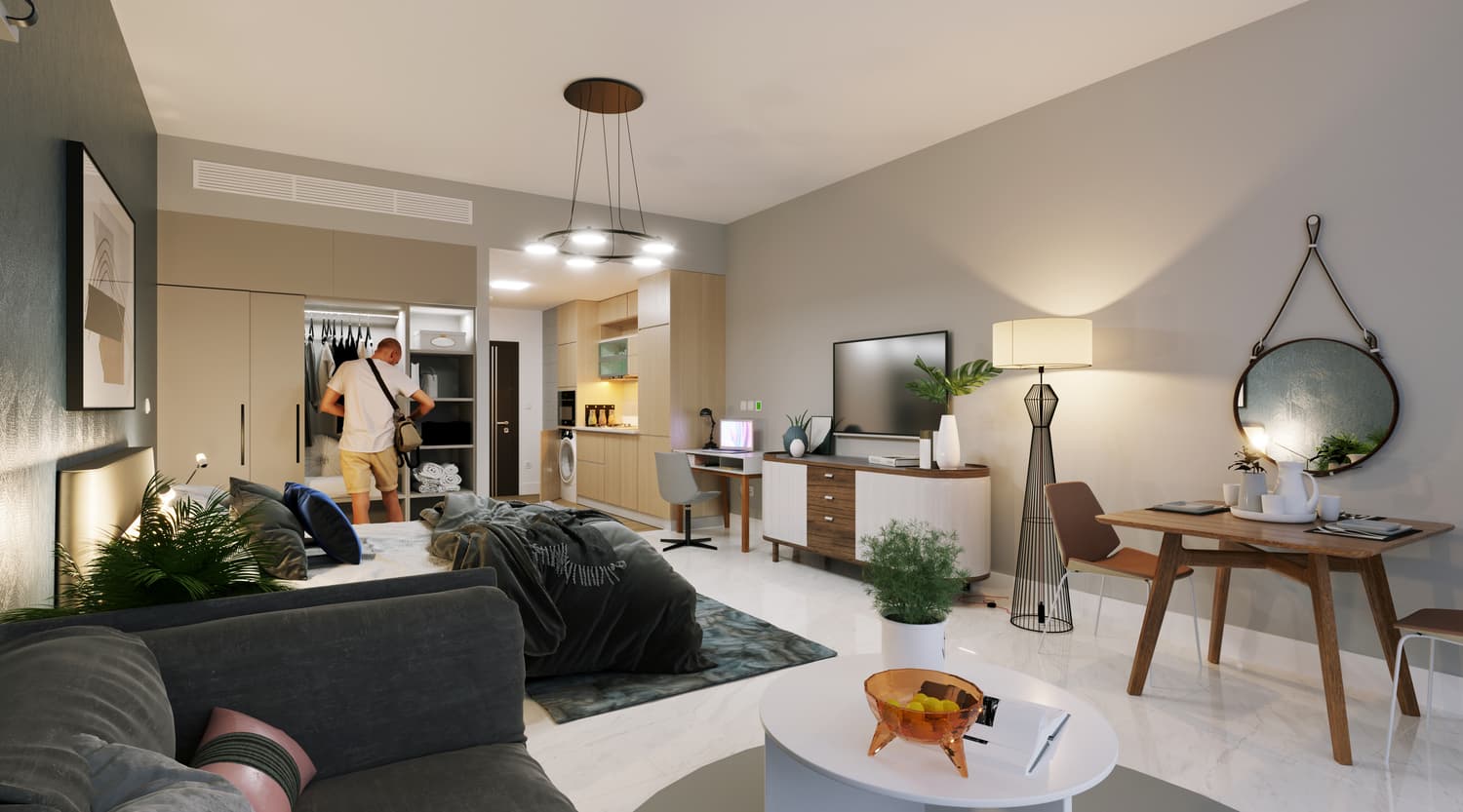 Semi-furnished