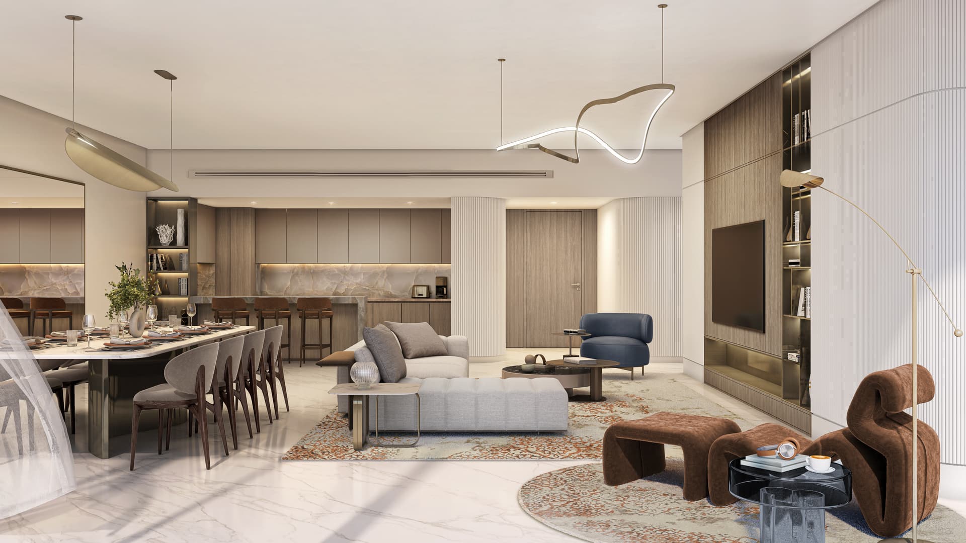 Semi-furnished