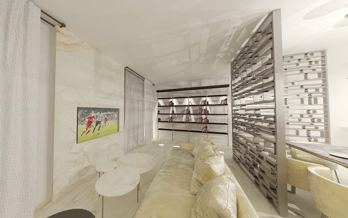 Semi-furnished