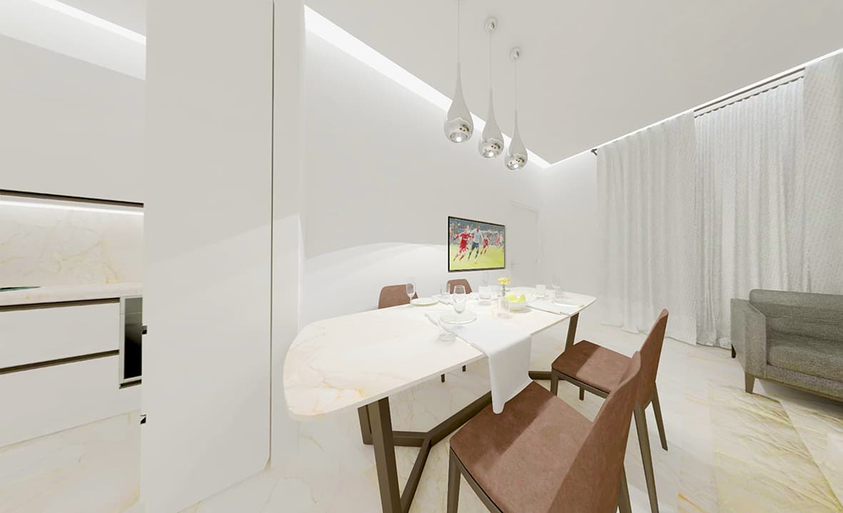 Semi-furnished