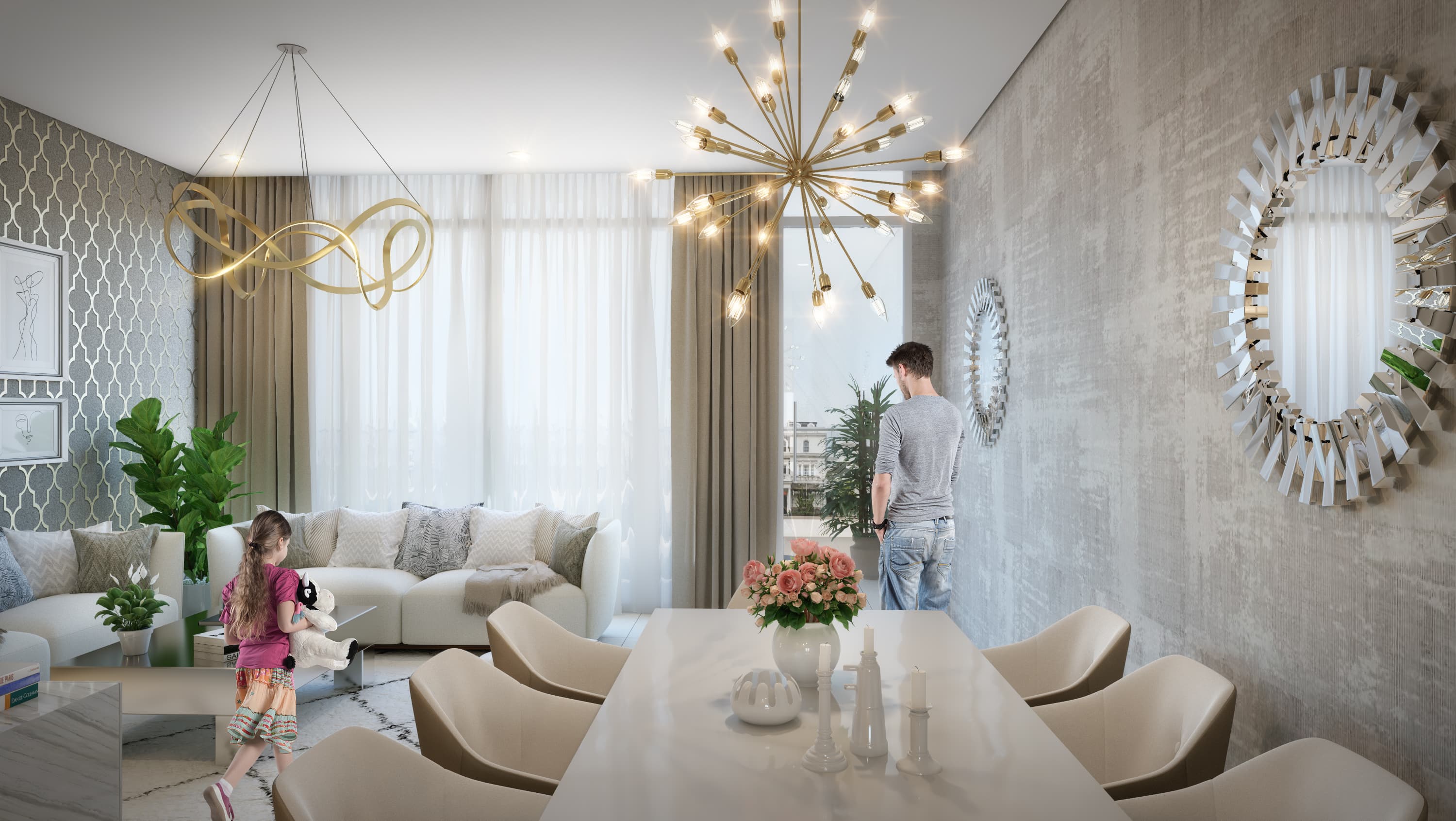 Semi-furnished