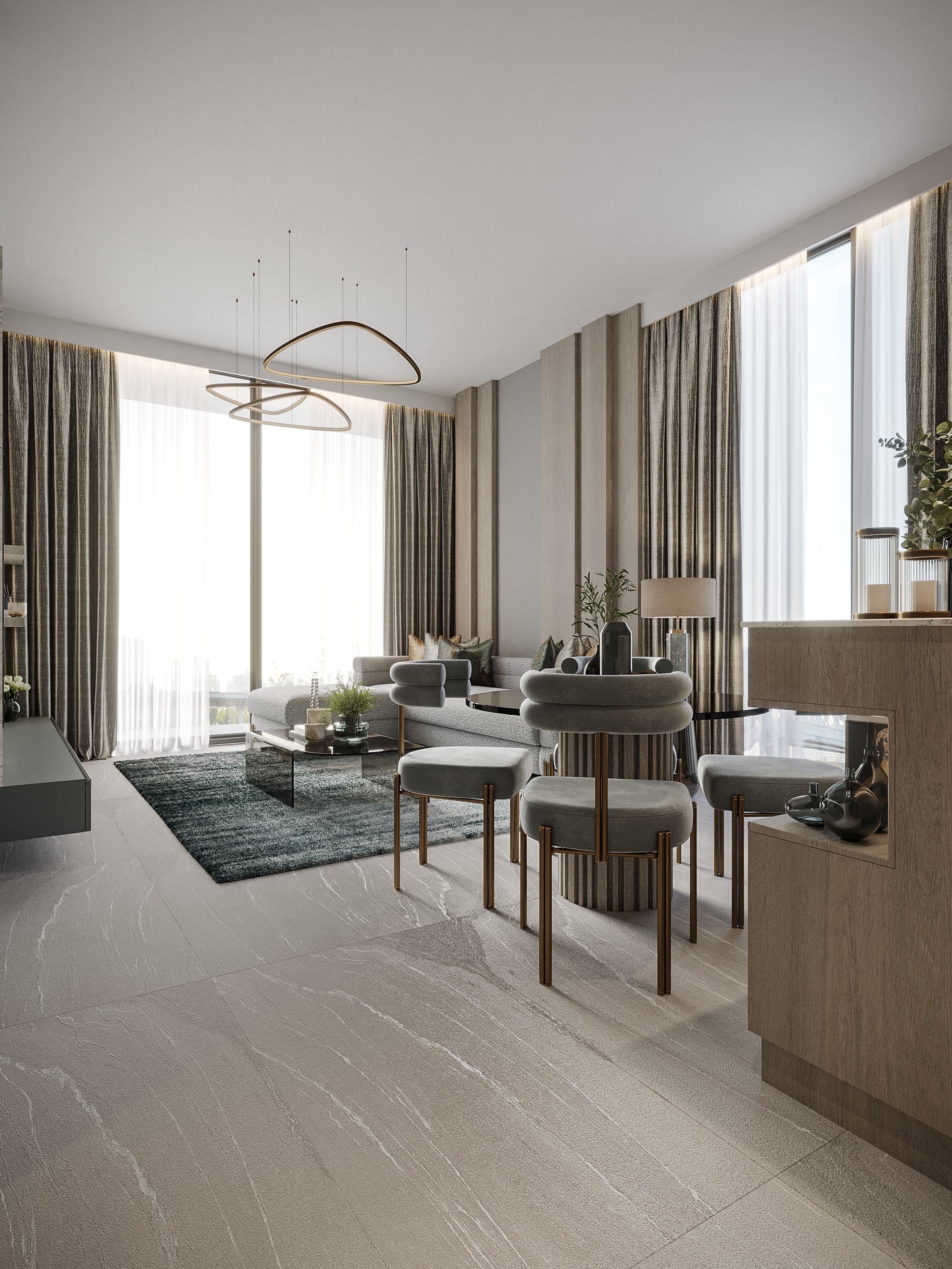 Semi-furnished