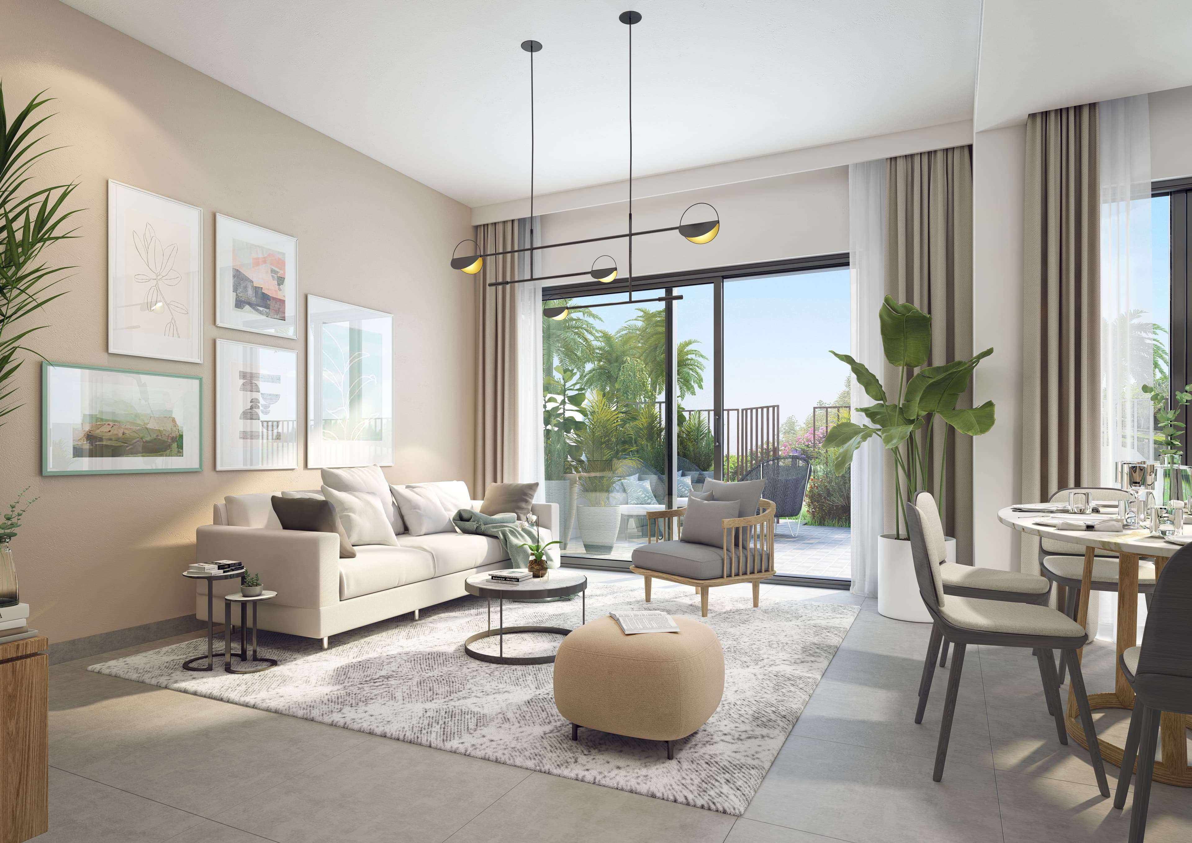 Semi-furnished