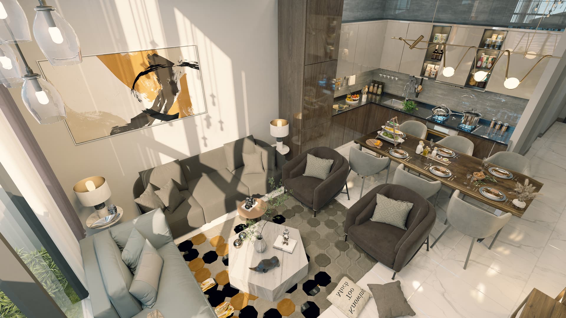 Semi-furnished