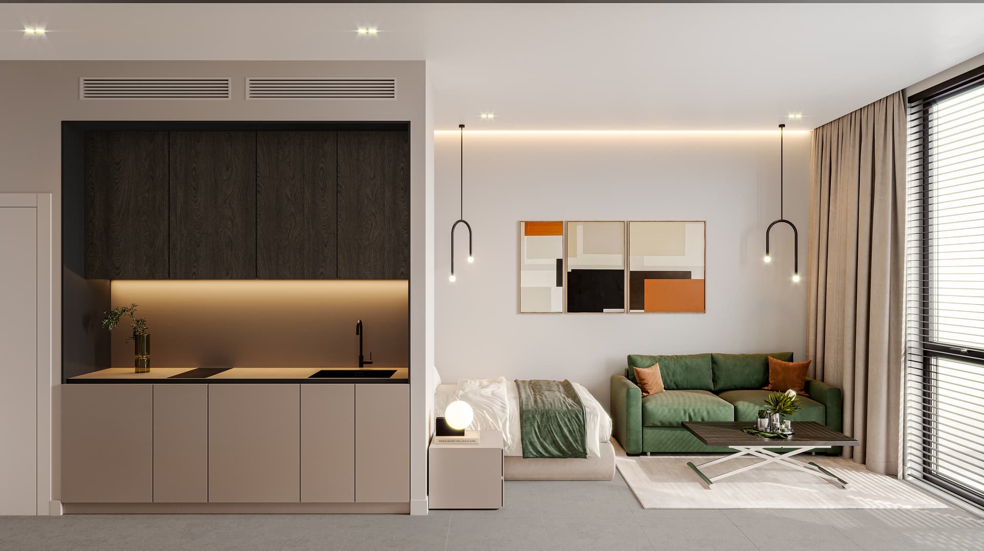 Semi-furnished