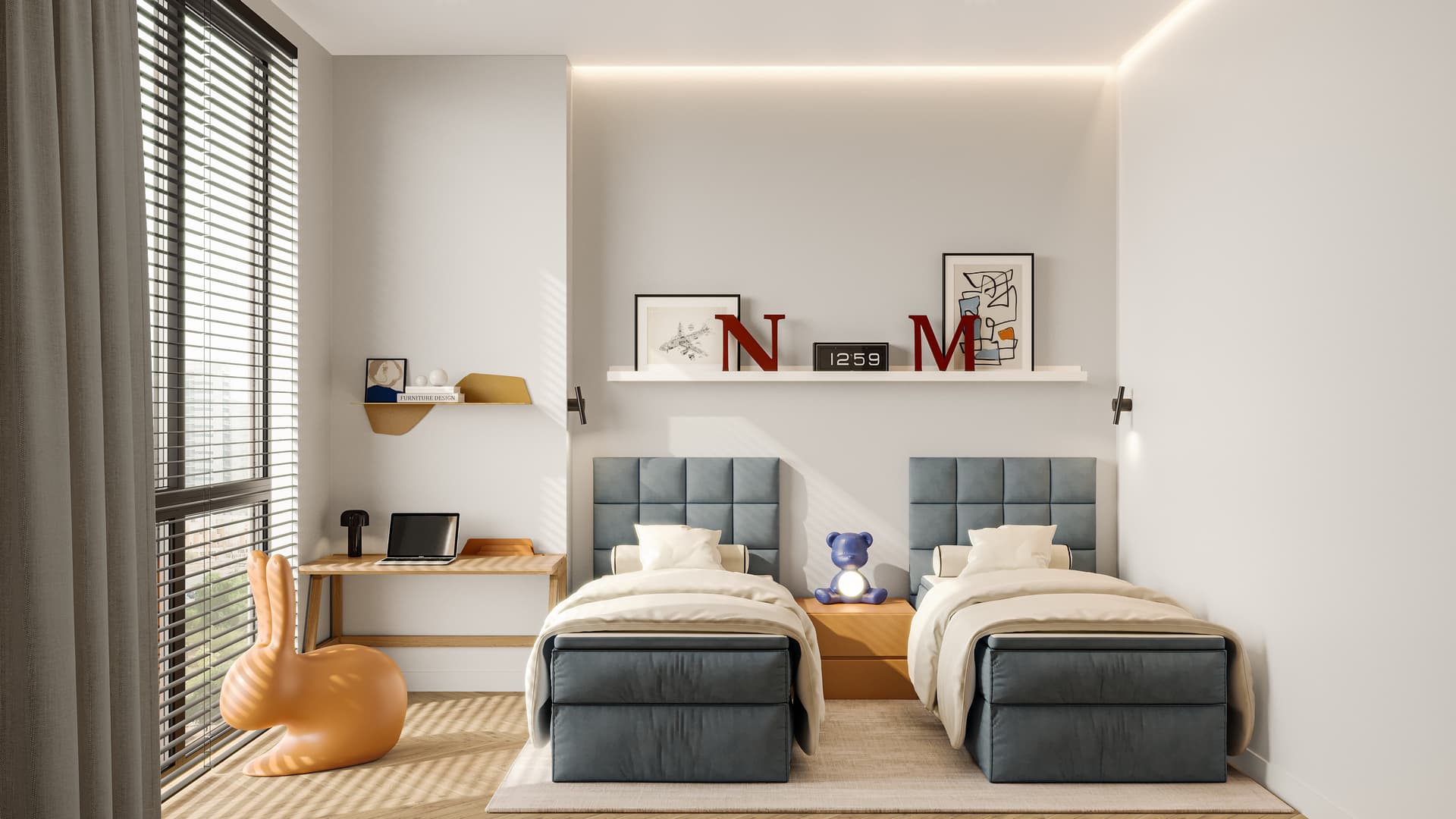Semi-furnished