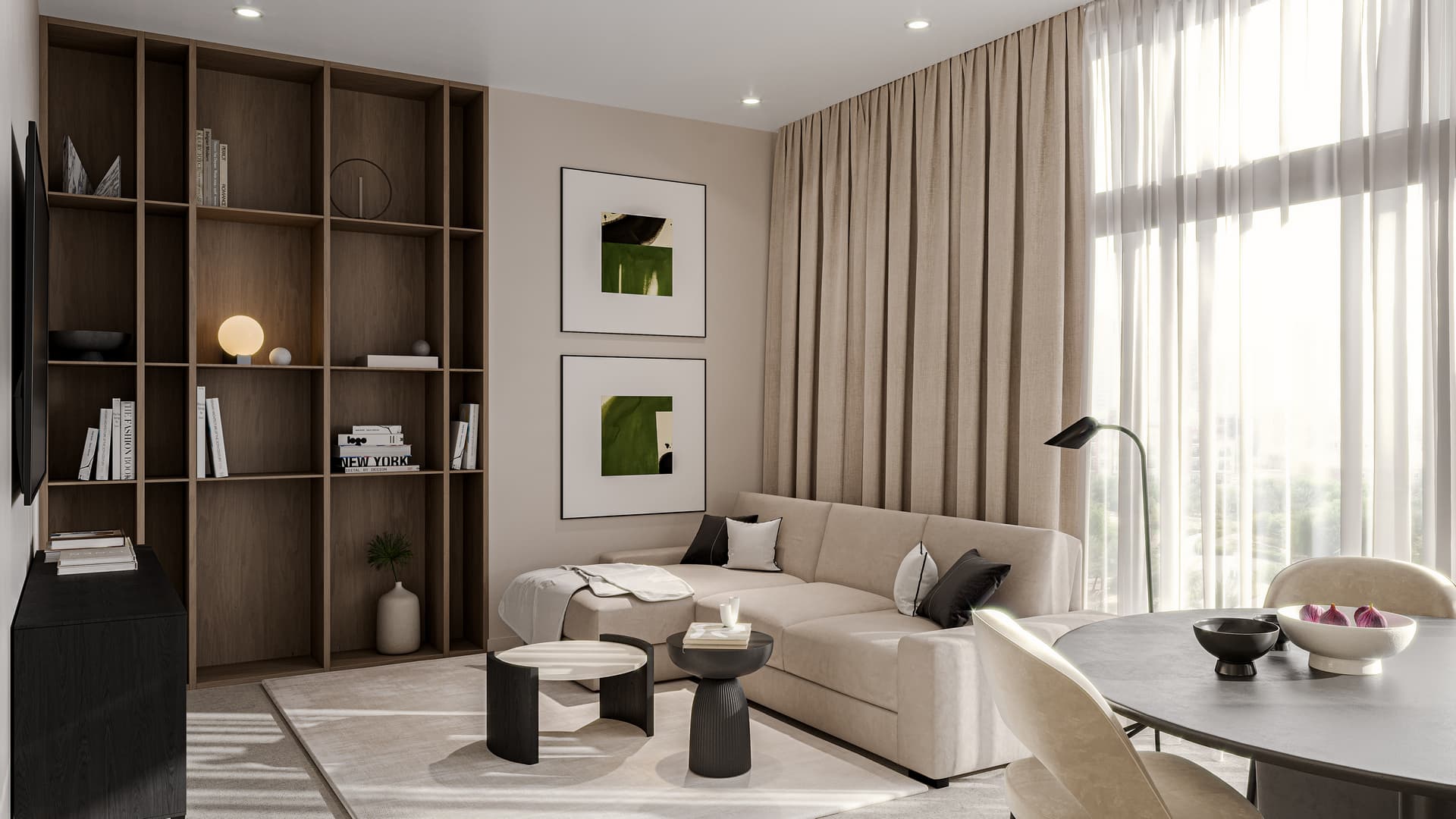 Semi-furnished