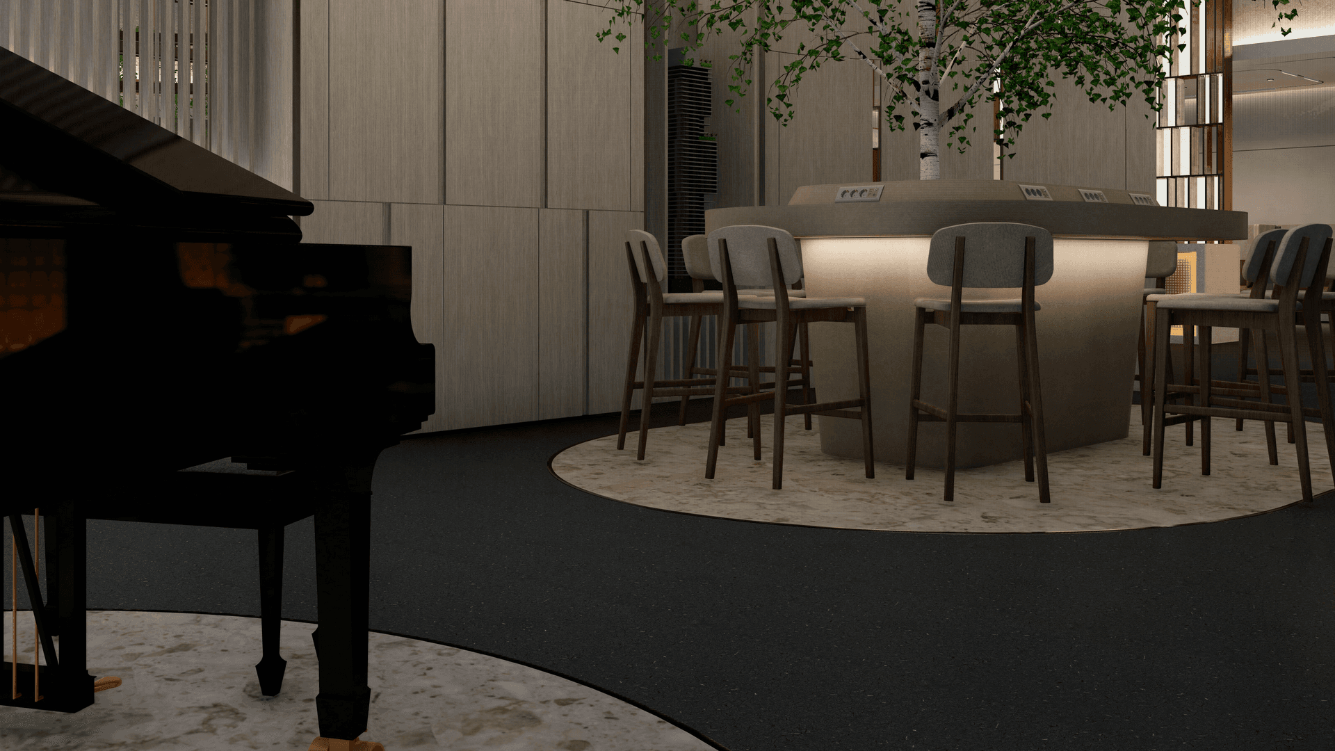 Semi-furnished