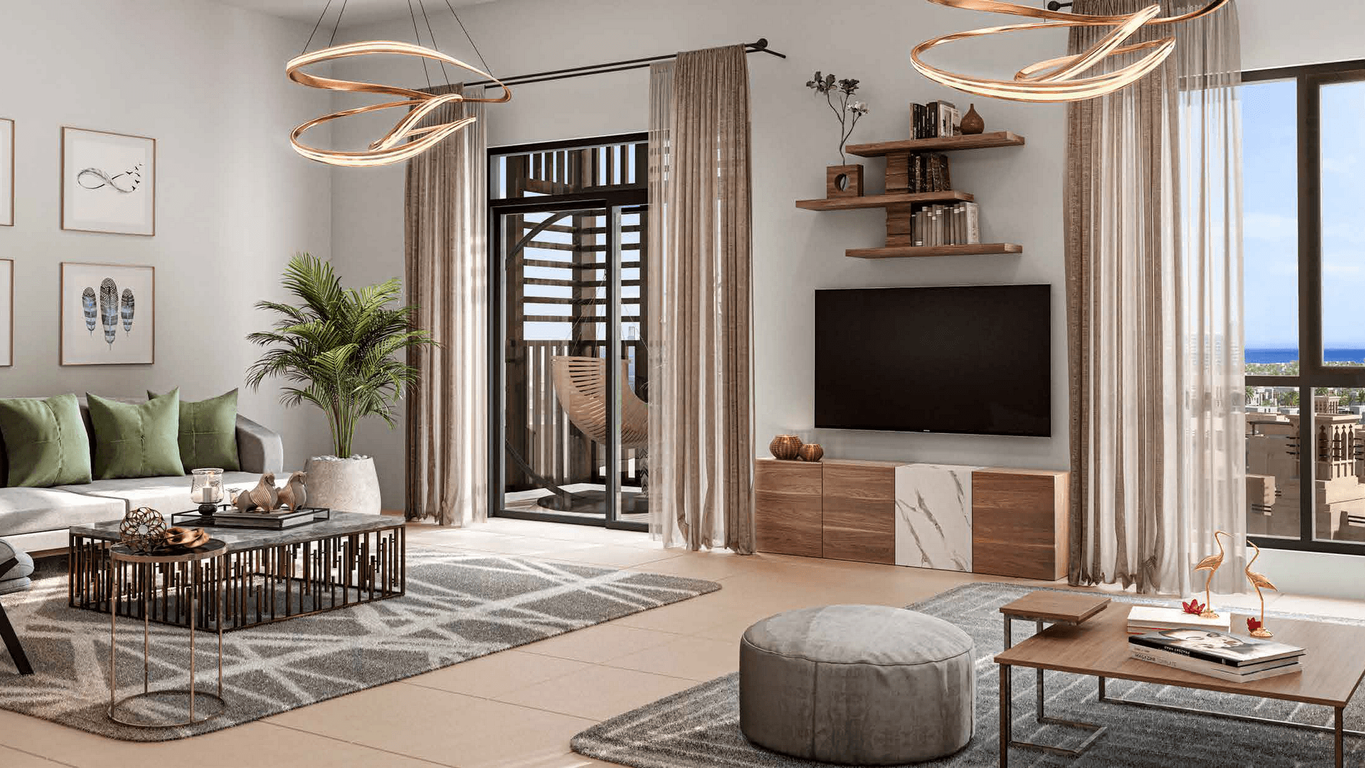 Semi-furnished