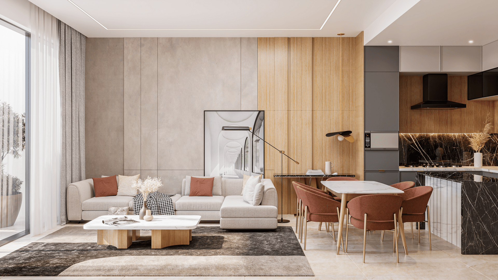 Semi-furnished