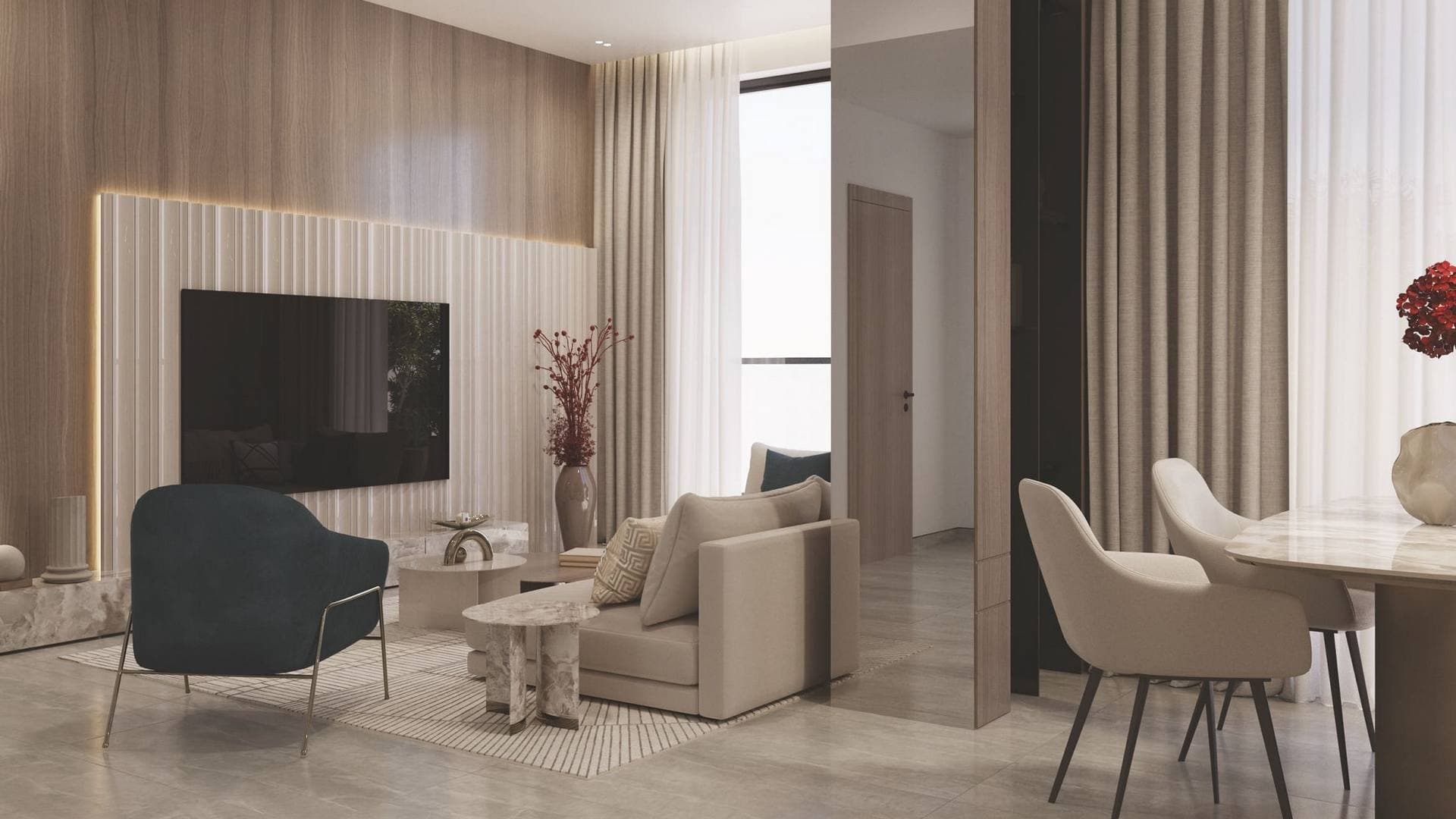 Semi-furnished