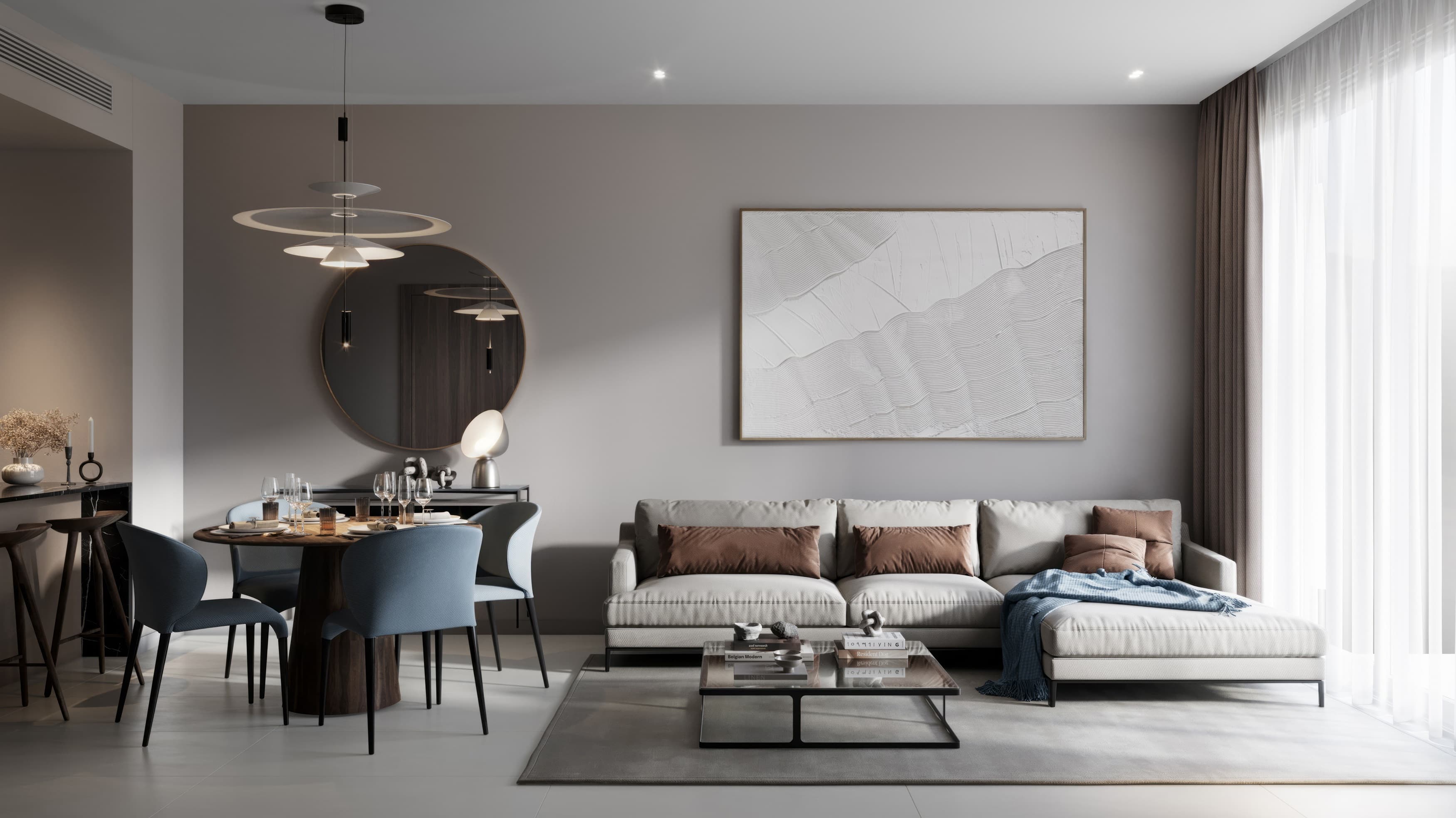 Semi-furnished