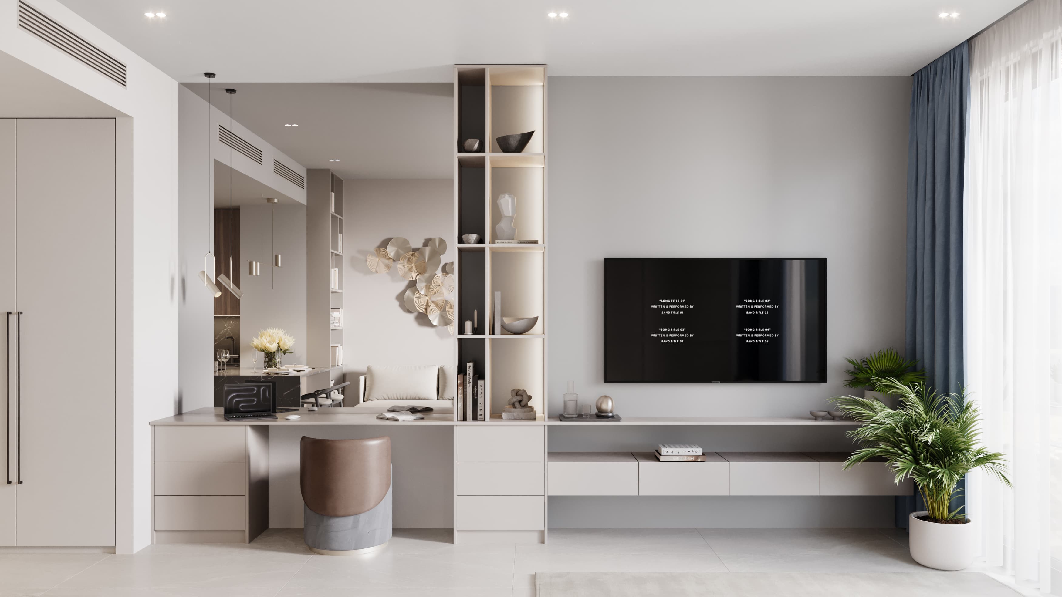 Semi-furnished