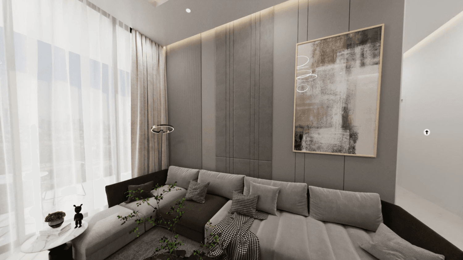 Semi-furnished