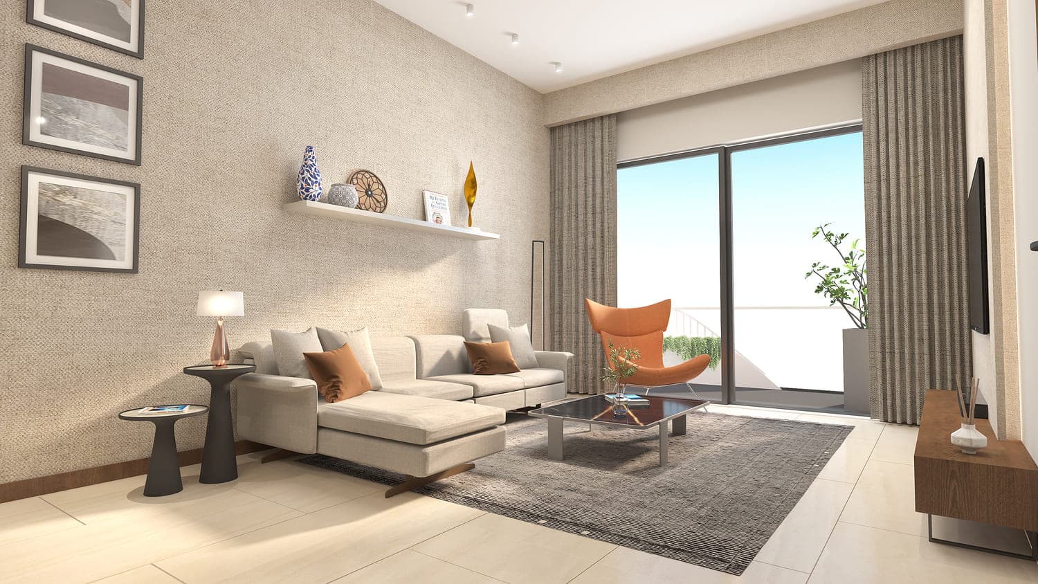Semi-furnished