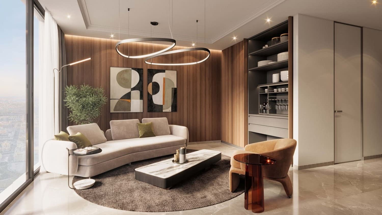 Semi-furnished