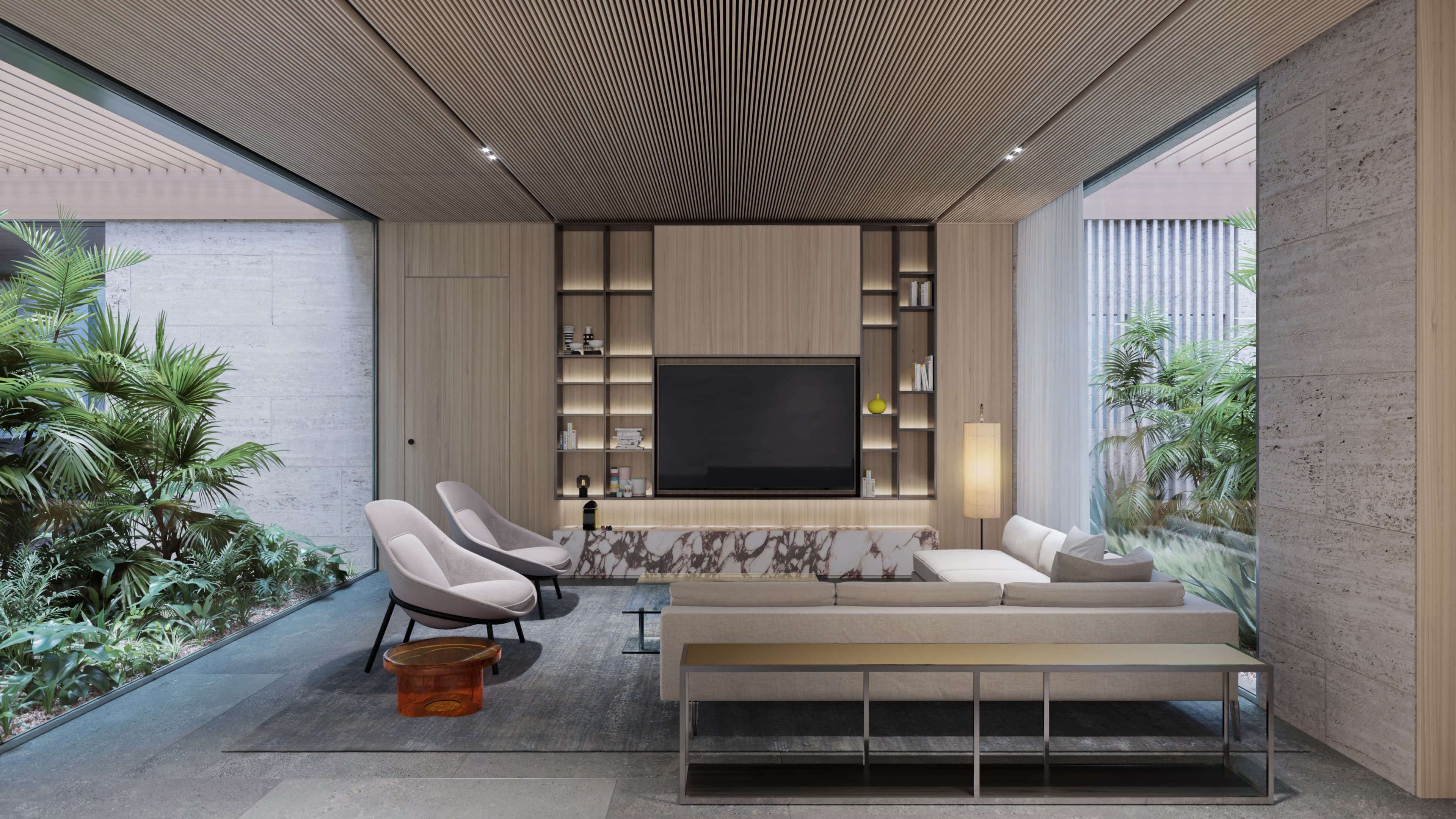Semi-furnished