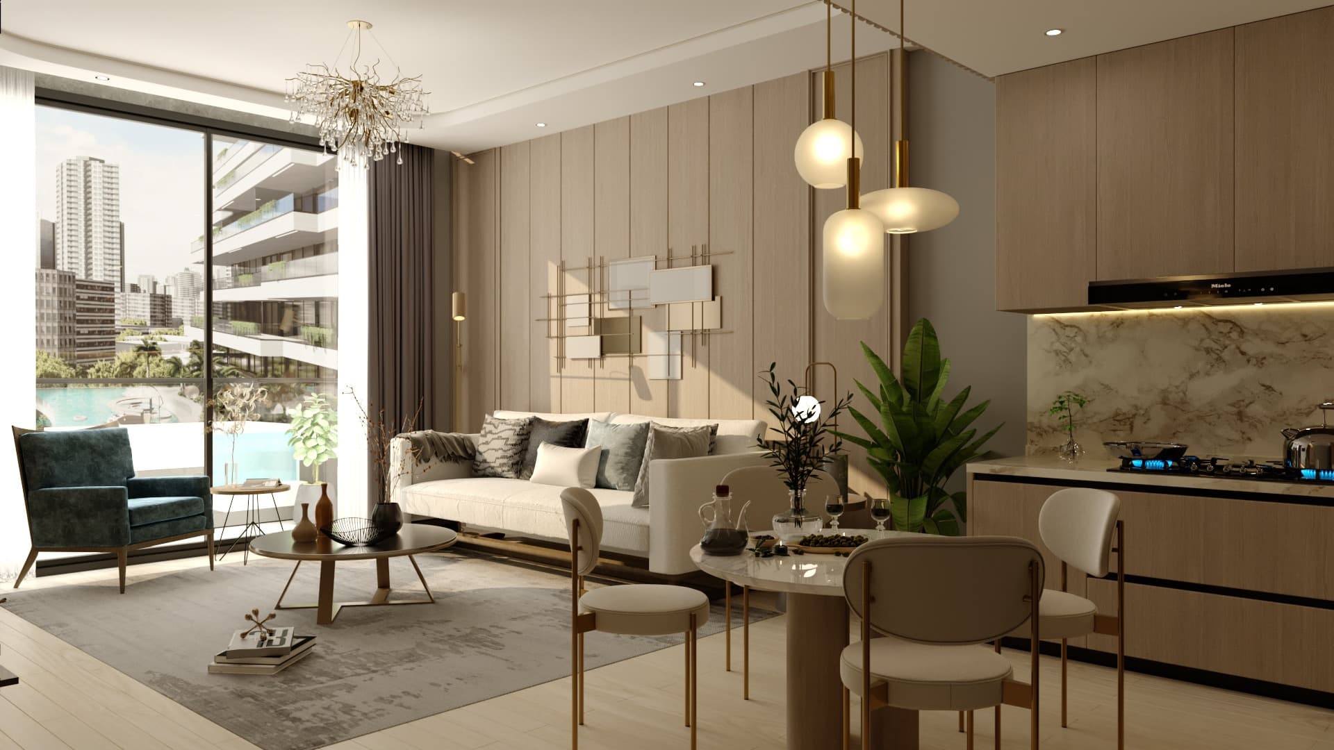Semi-furnished