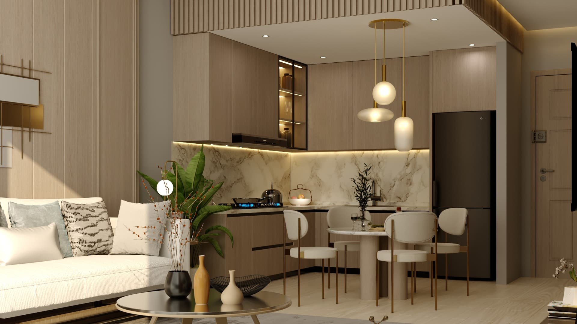 Semi-furnished