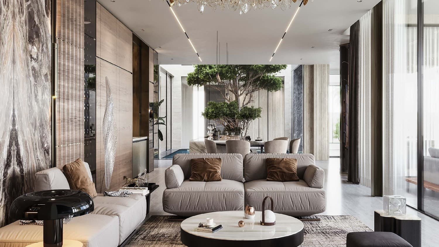 Semi-furnished