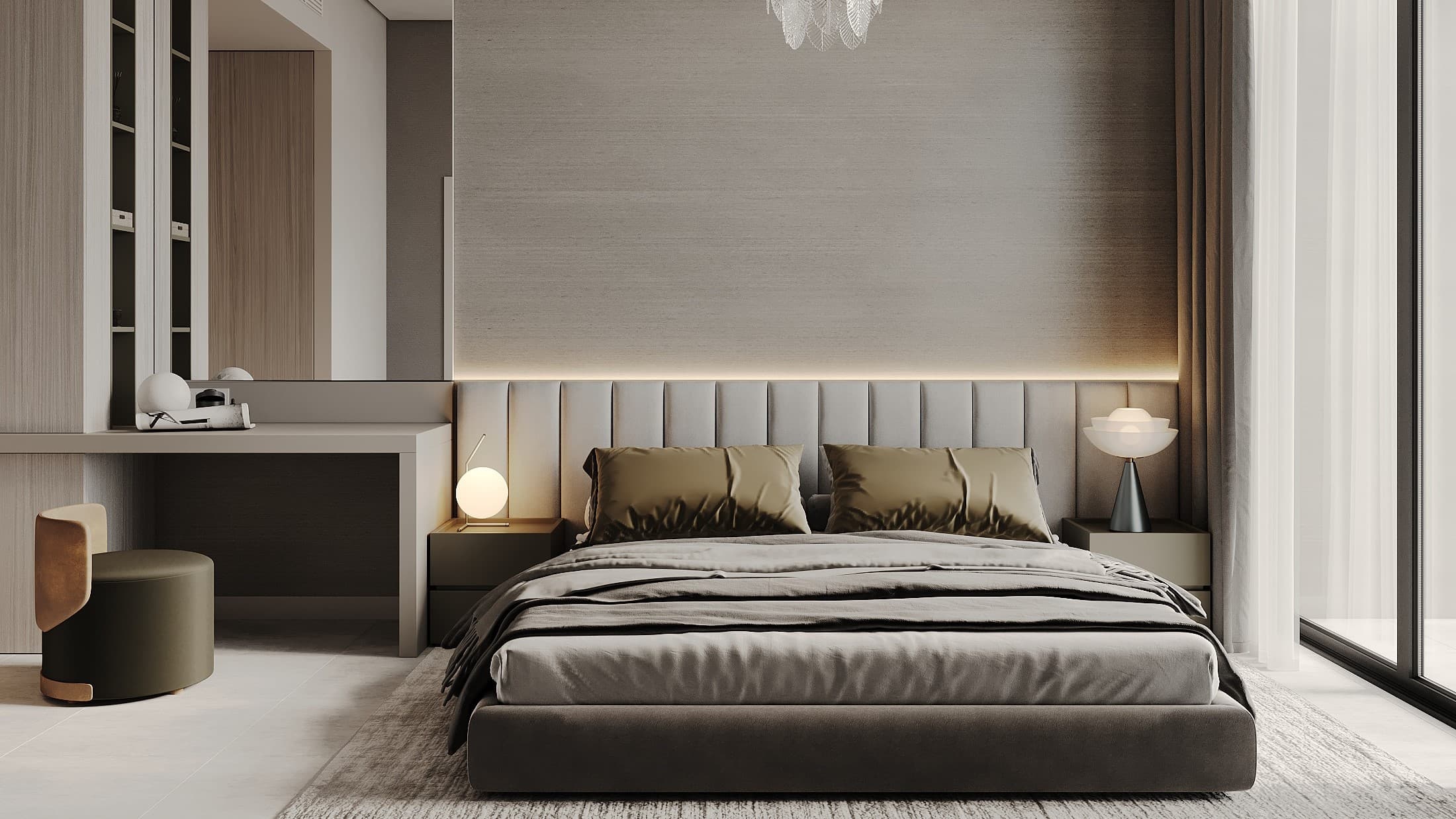 Semi-furnished
