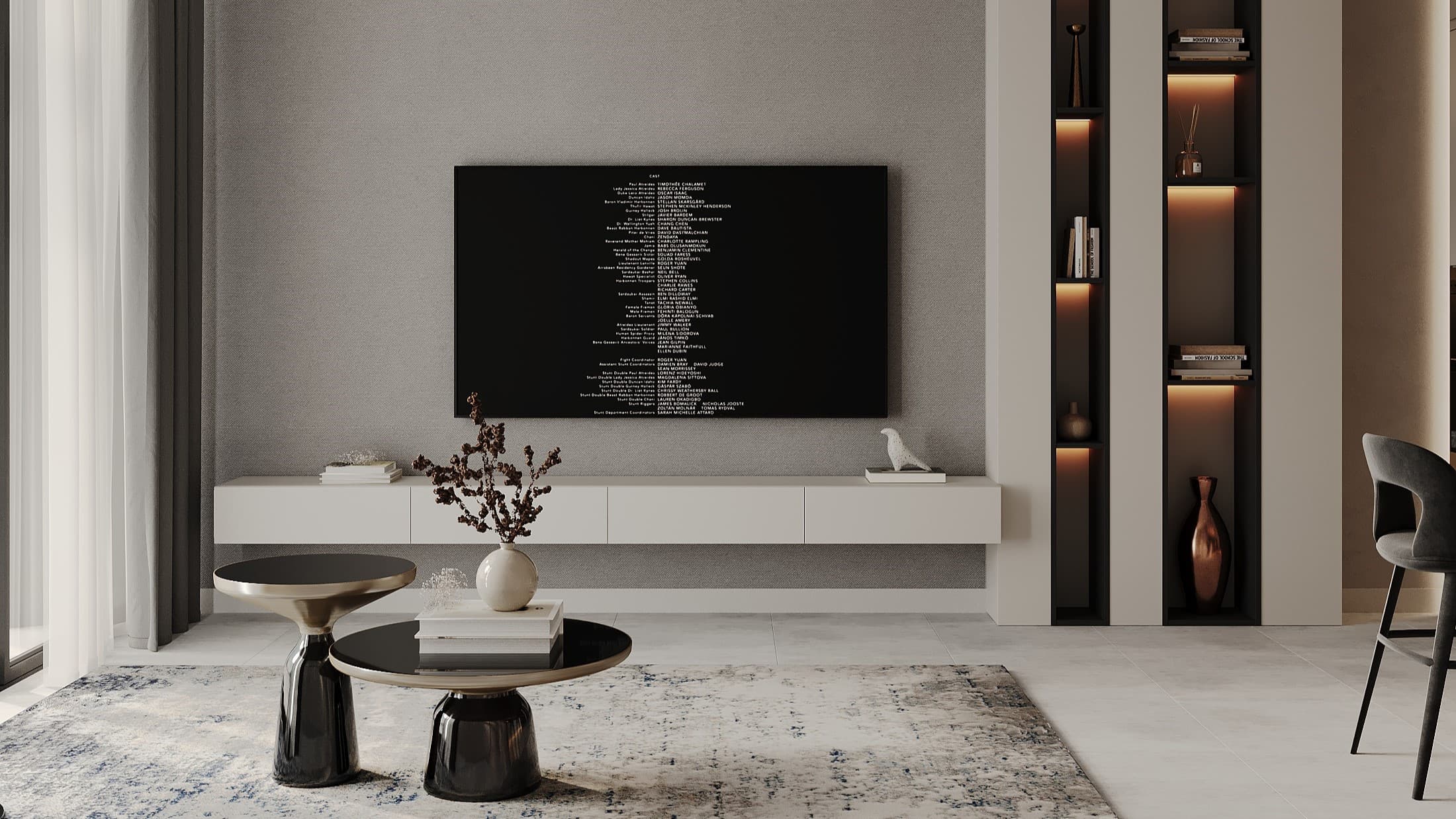 Semi-furnished