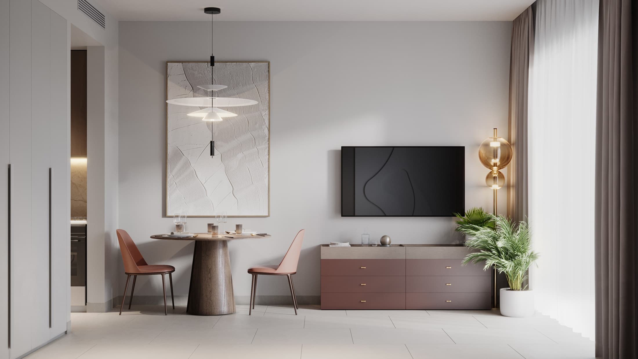 Semi-furnished