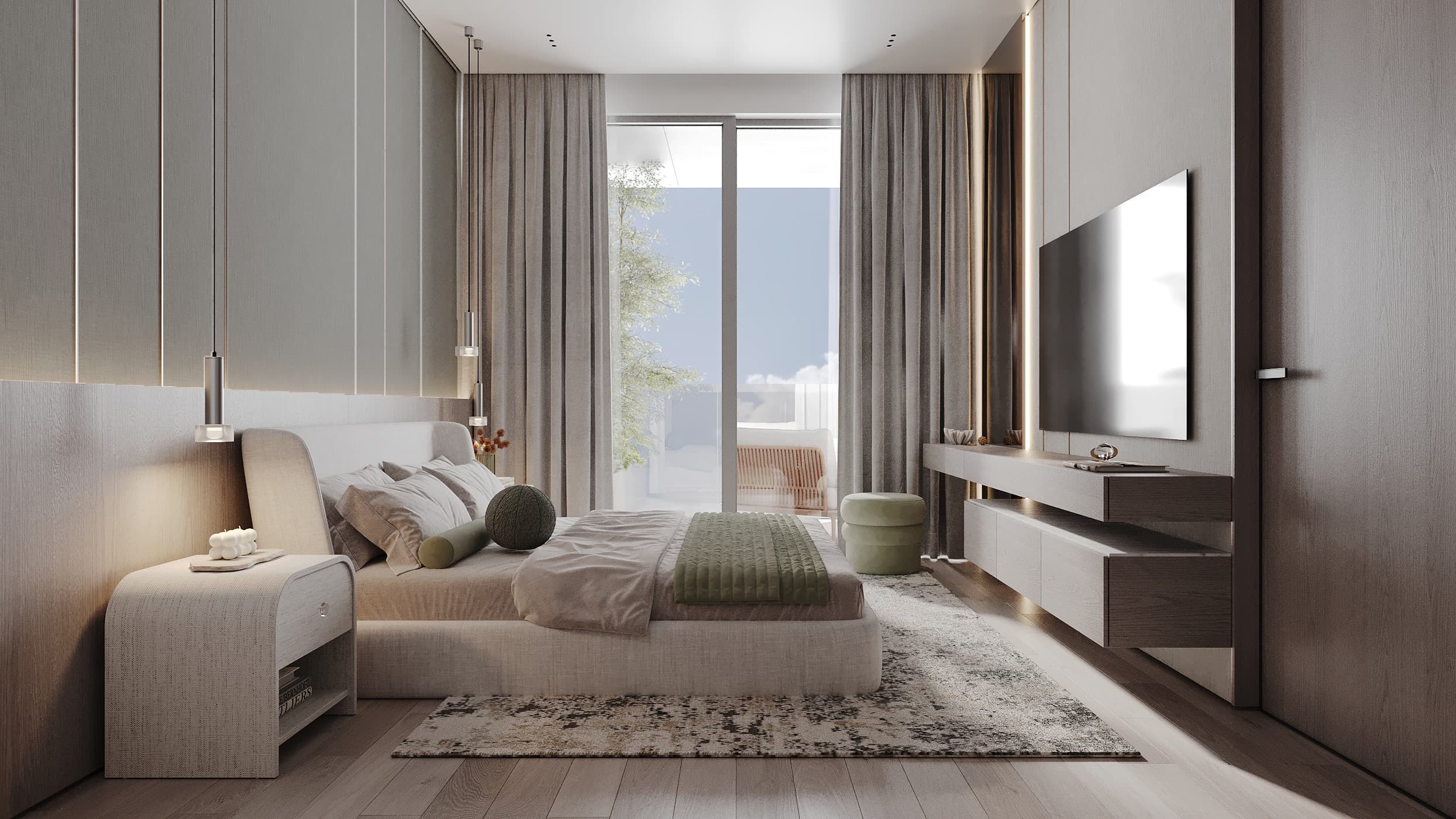 Semi-furnished