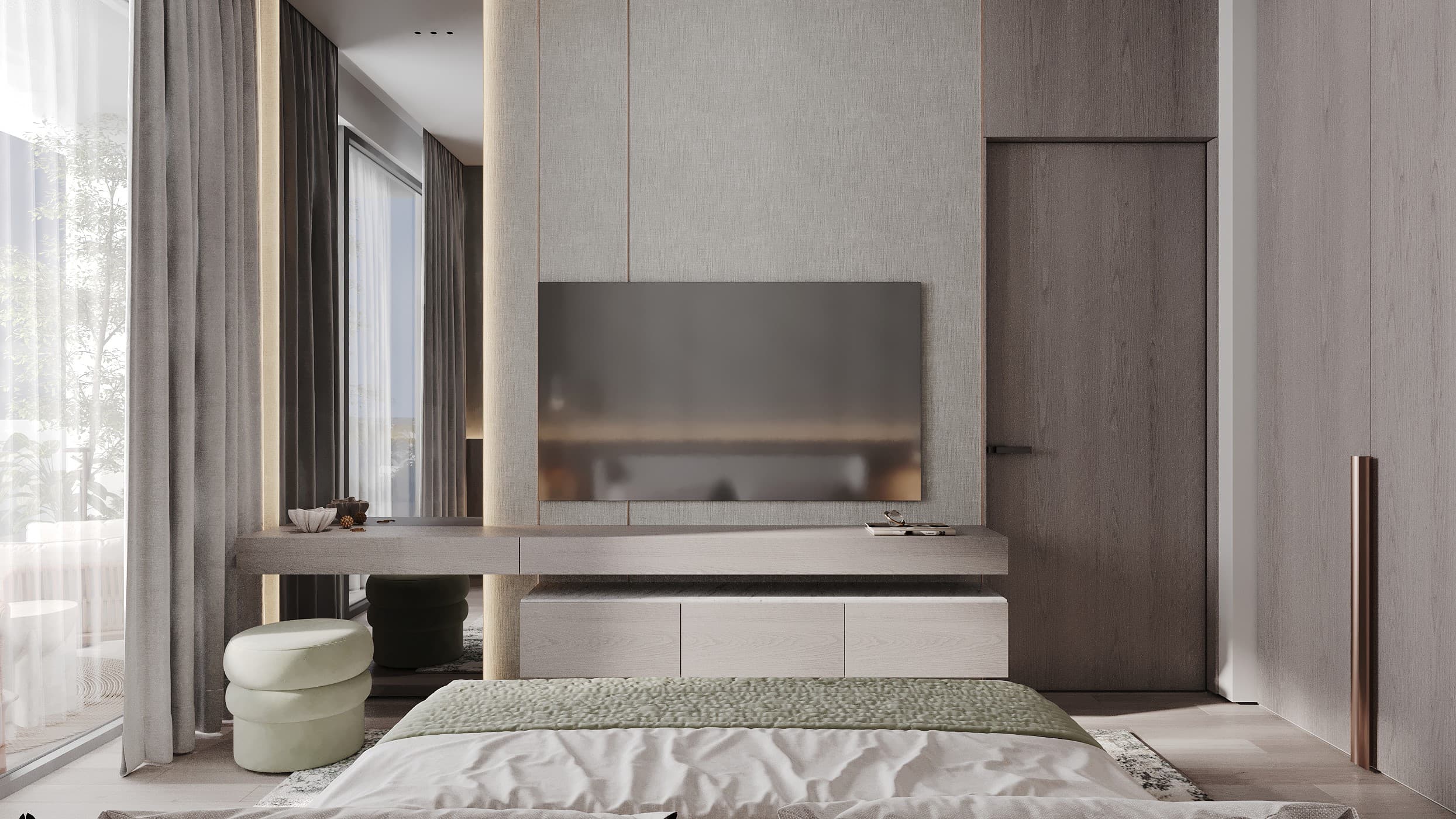 Semi-furnished