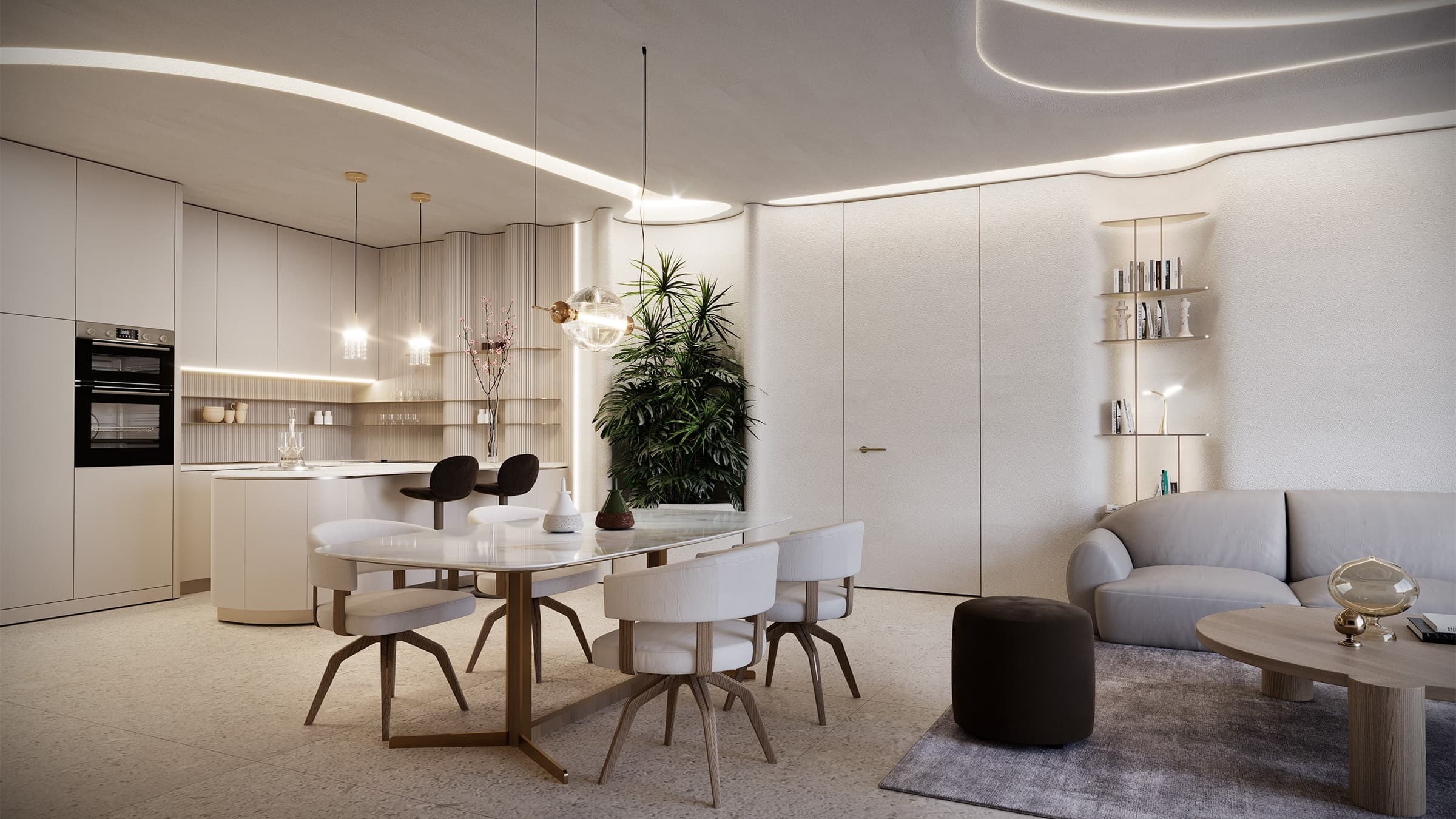 Semi-furnished
