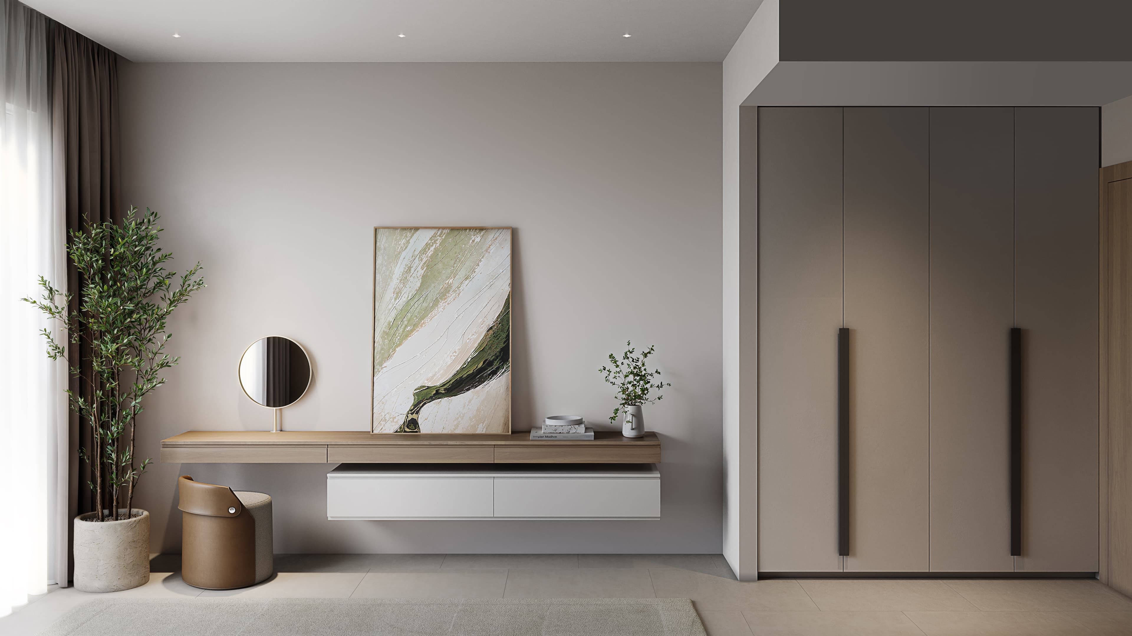 Semi-furnished