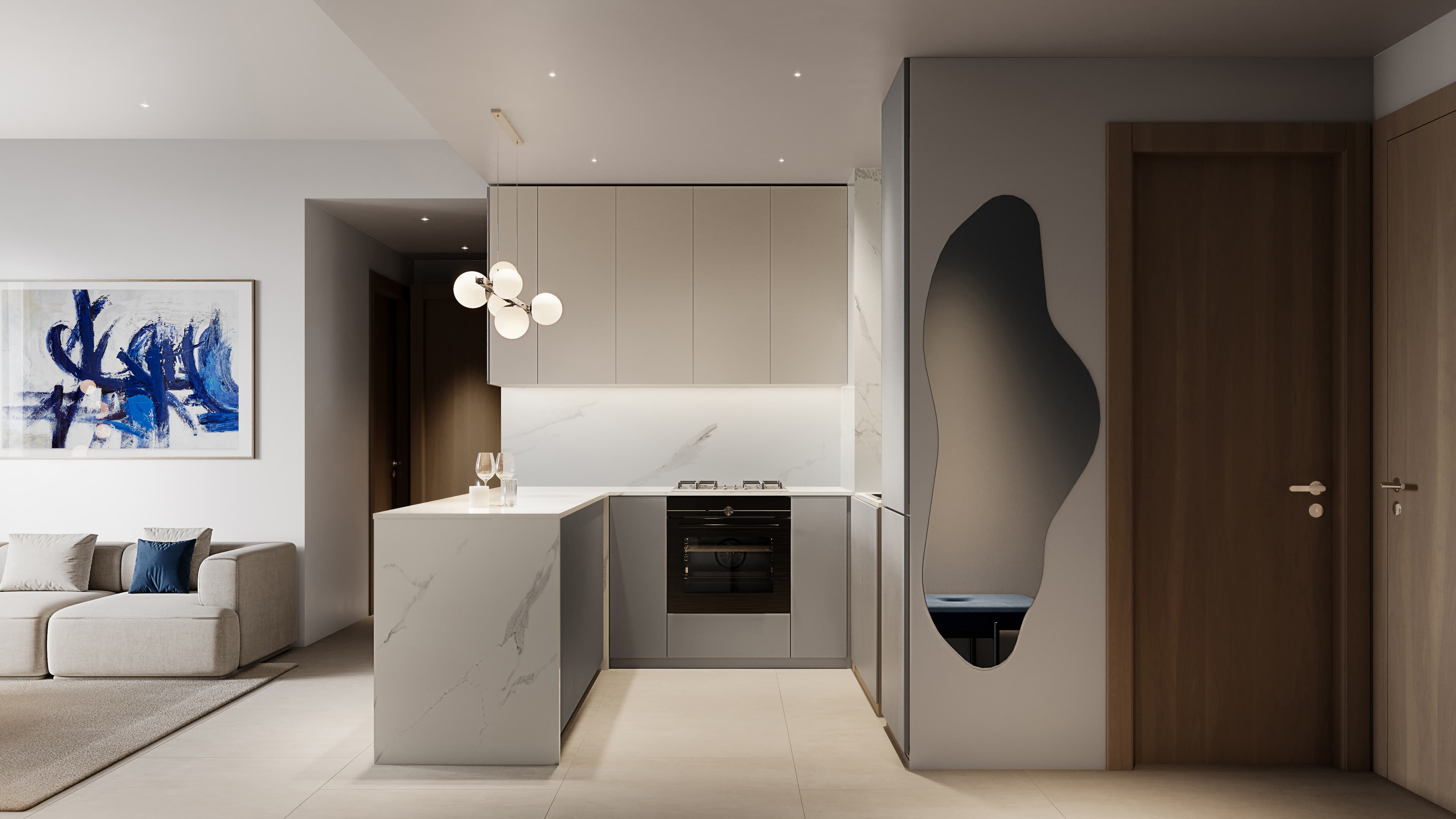 Semi-furnished