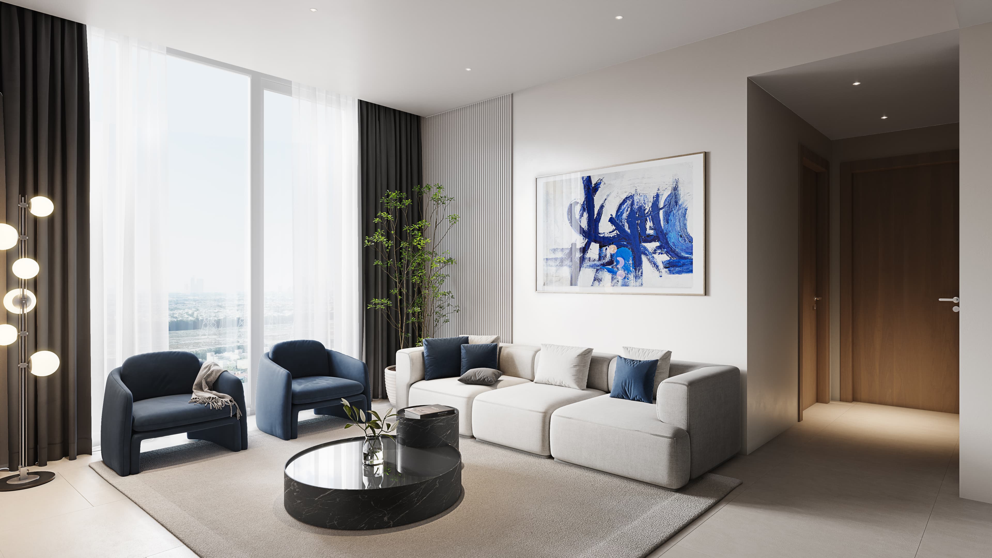 Semi-furnished