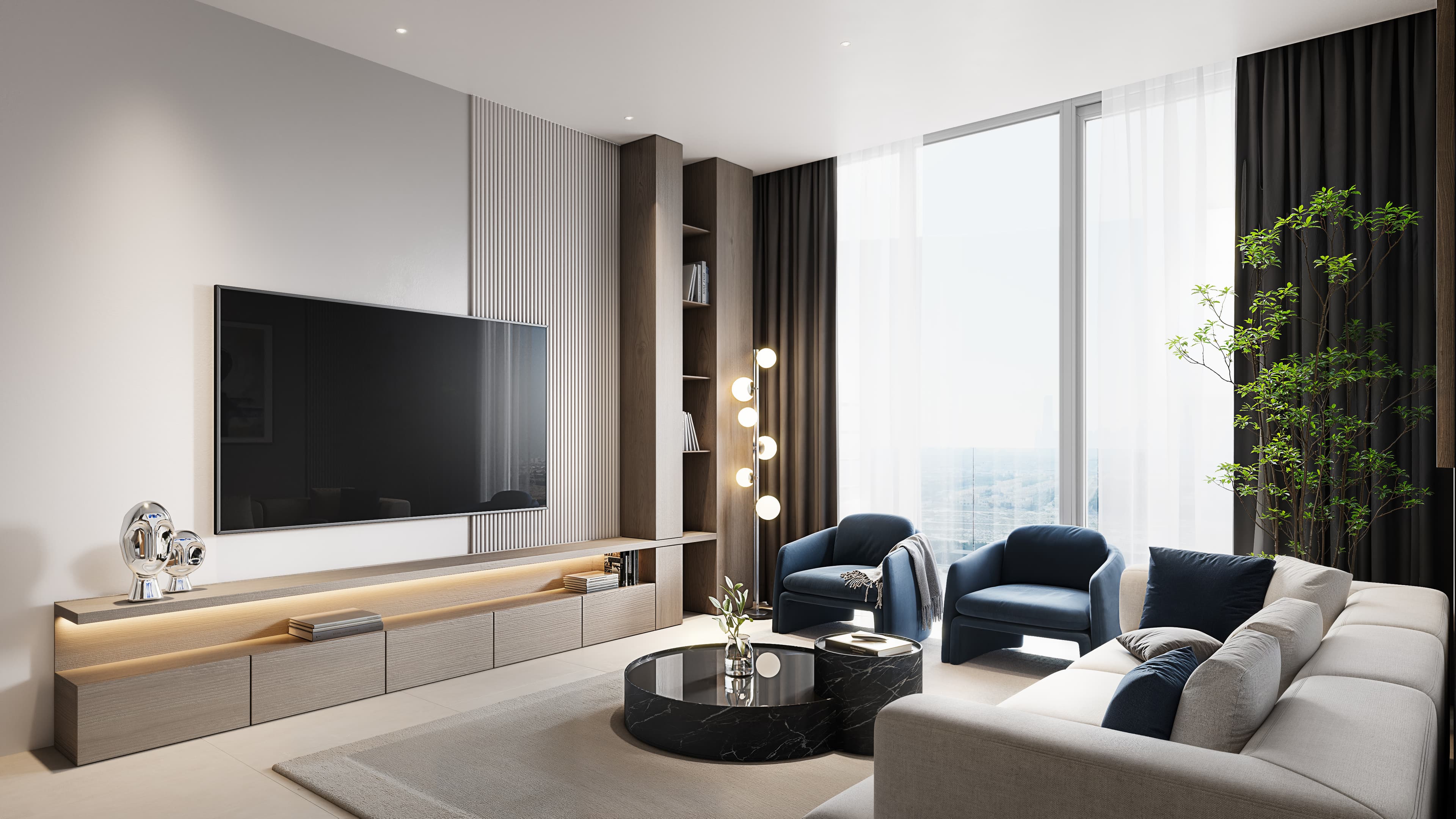 Semi-furnished